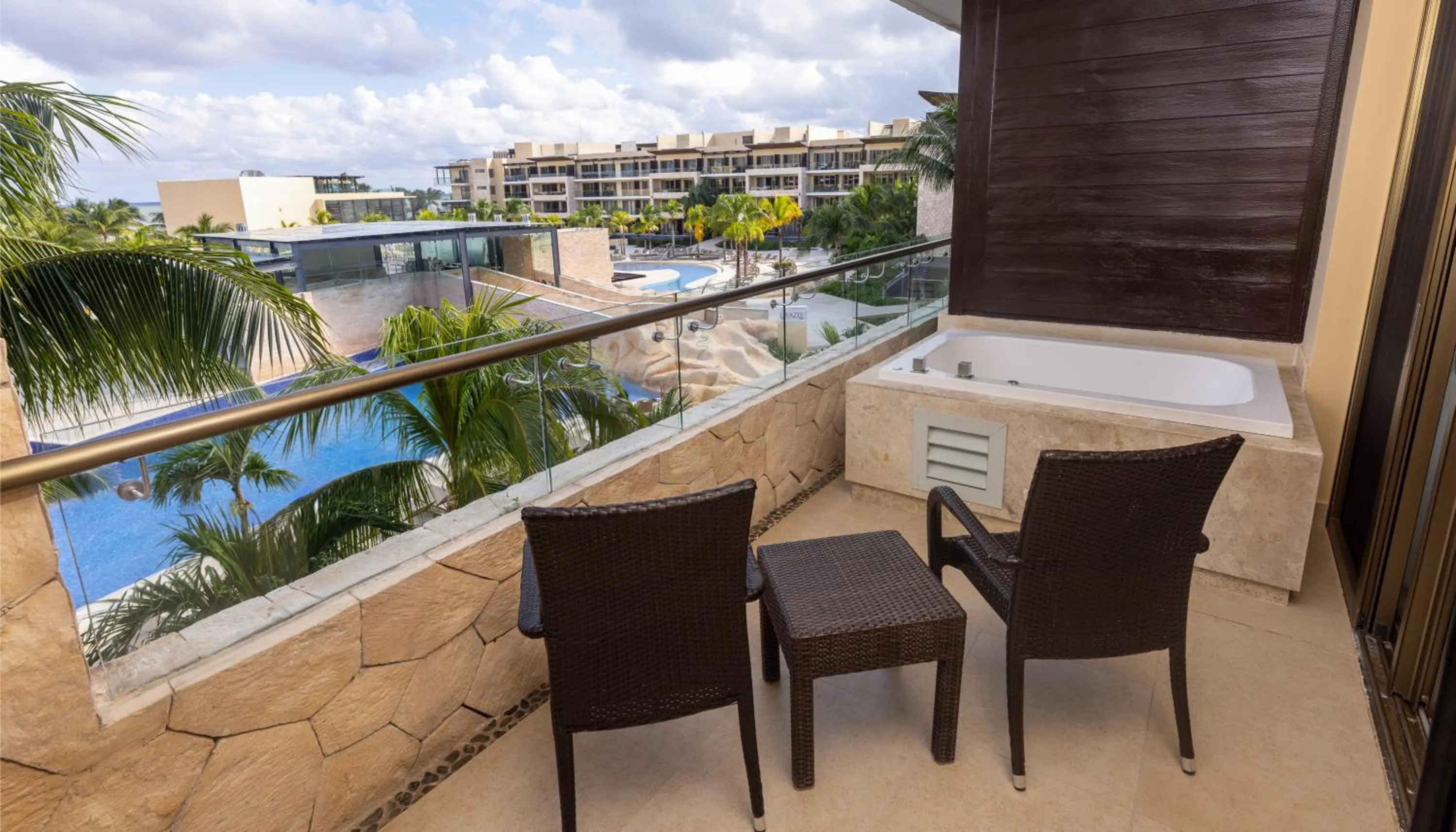 Balcony/Terrace in Royalton Riviera Cancun, An Autograph Collection All-Inclusive Resort & Casino