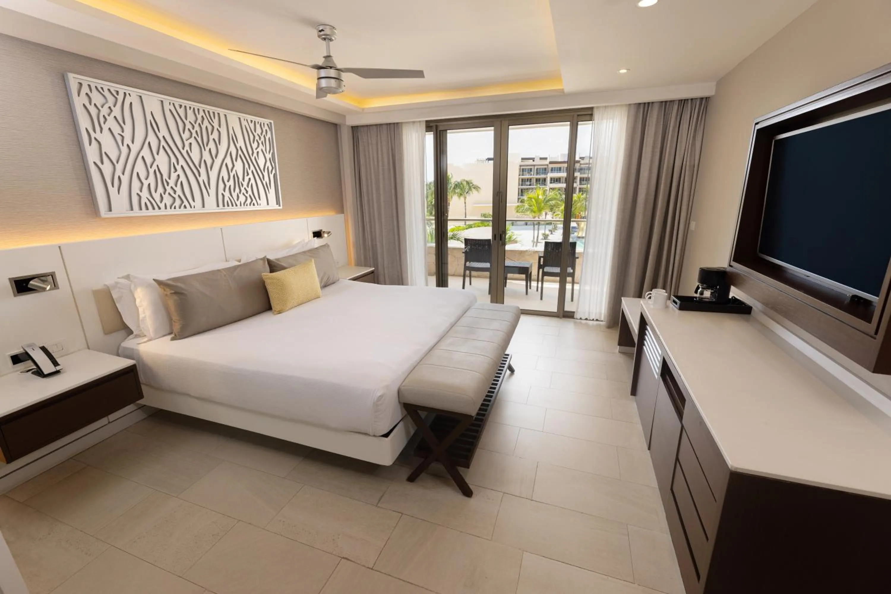 Bed in Royalton Riviera Cancun, An Autograph Collection All-Inclusive Resort & Casino
