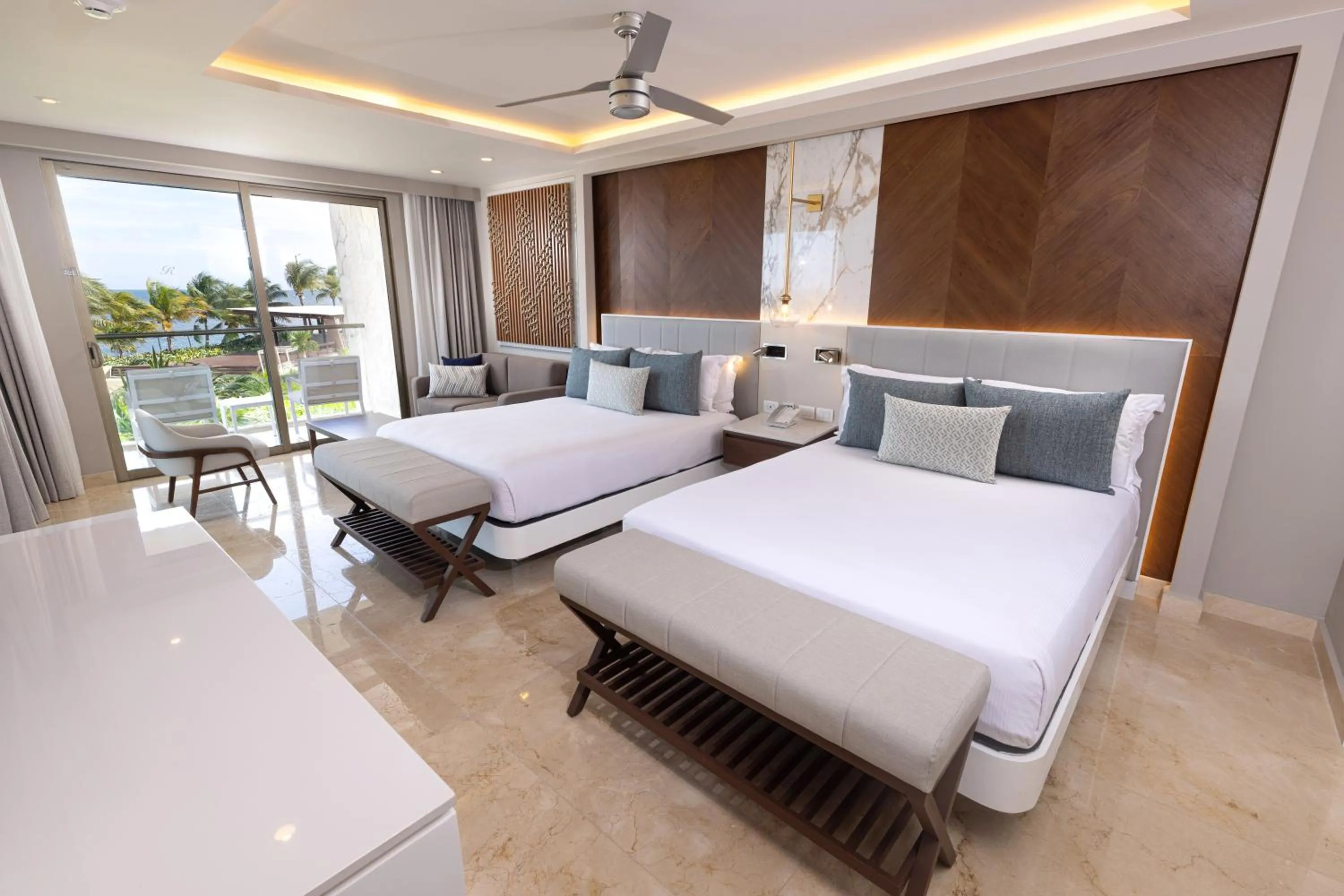 Bedroom, Bed in Royalton Riviera Cancun, An Autograph Collection All-Inclusive Resort & Casino