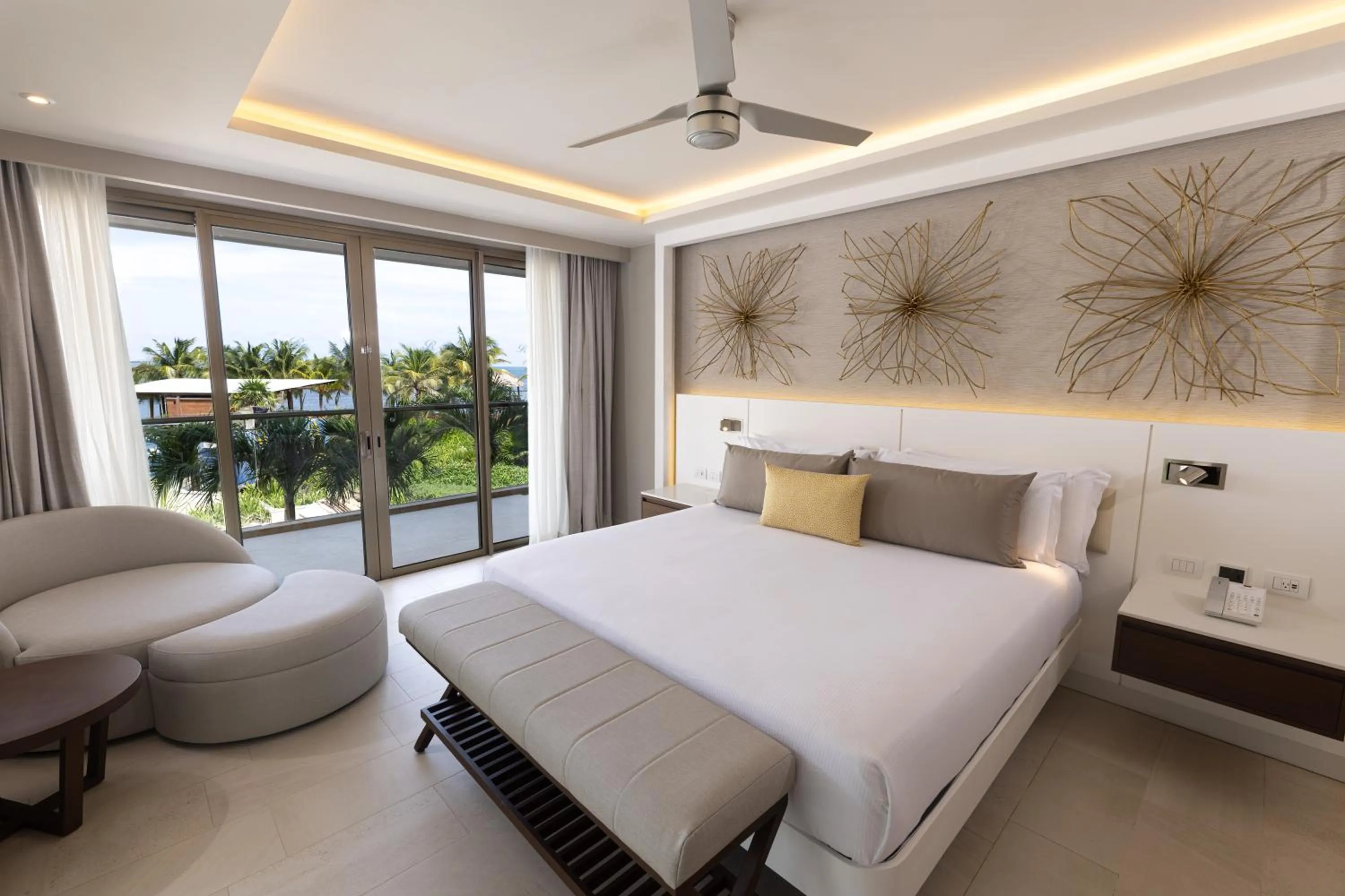 View (from property/room), Bed in Royalton Riviera Cancun, An Autograph Collection All-Inclusive Resort & Casino