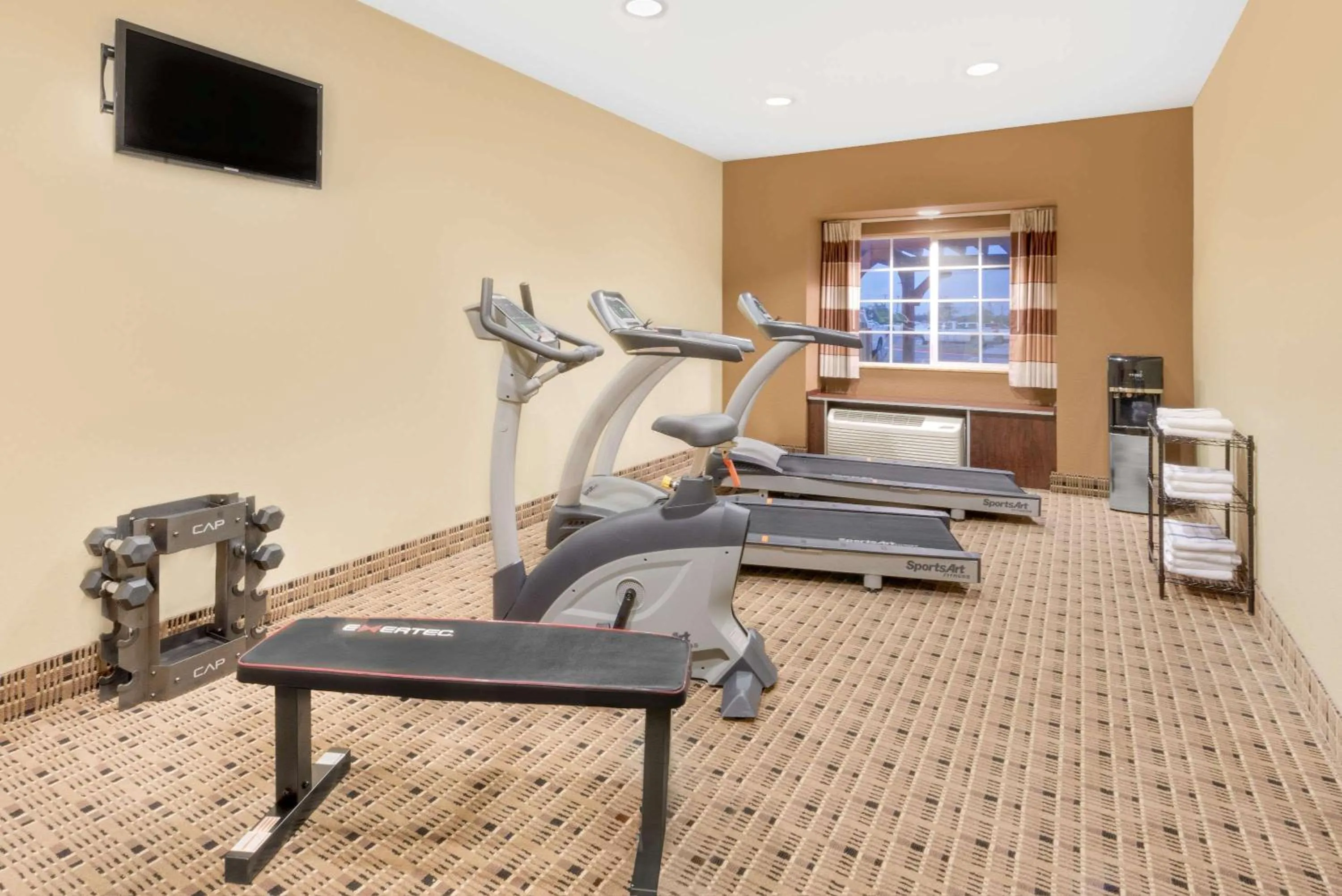 Fitness centre/facilities in Microtel Inn & Suites by Wyndham