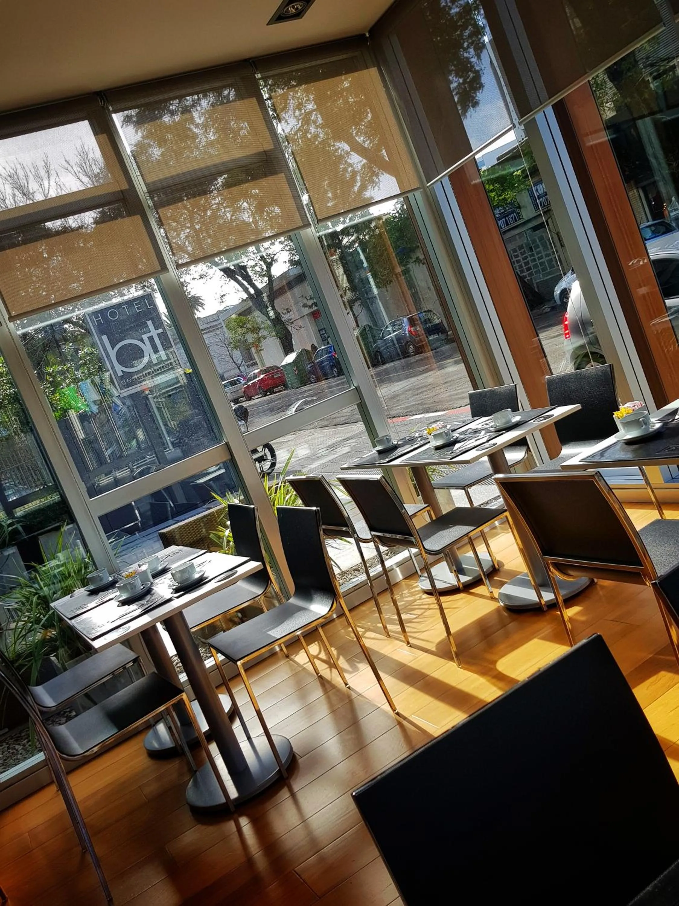 Dining area in BIT Design Hotel