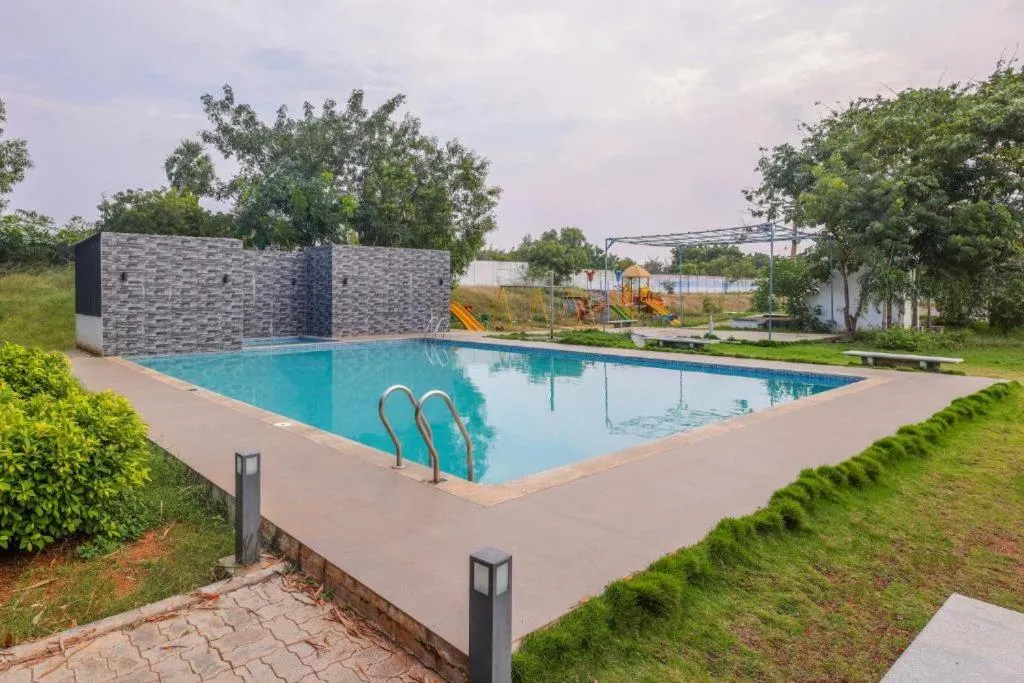 Pool view in King Avarta Resort and Convention Centre Pondicherry