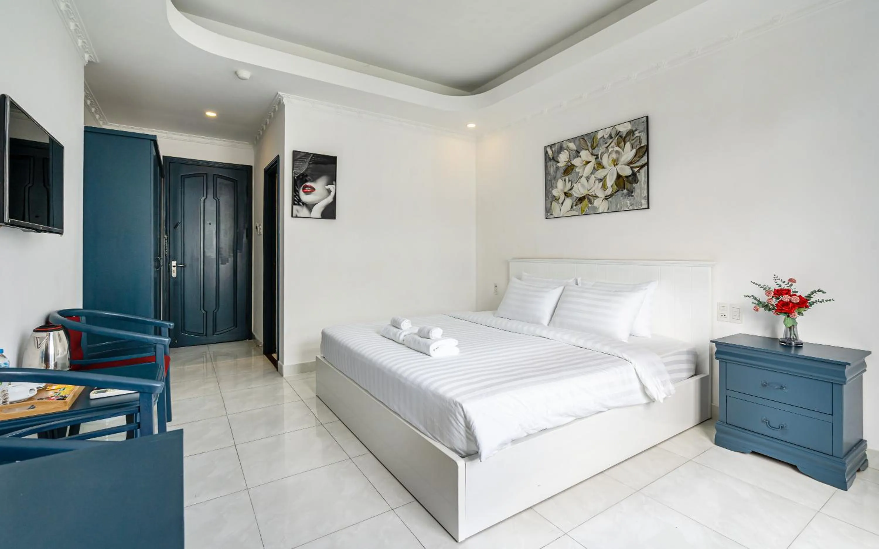 Bed in La Casona Boutique Hotel