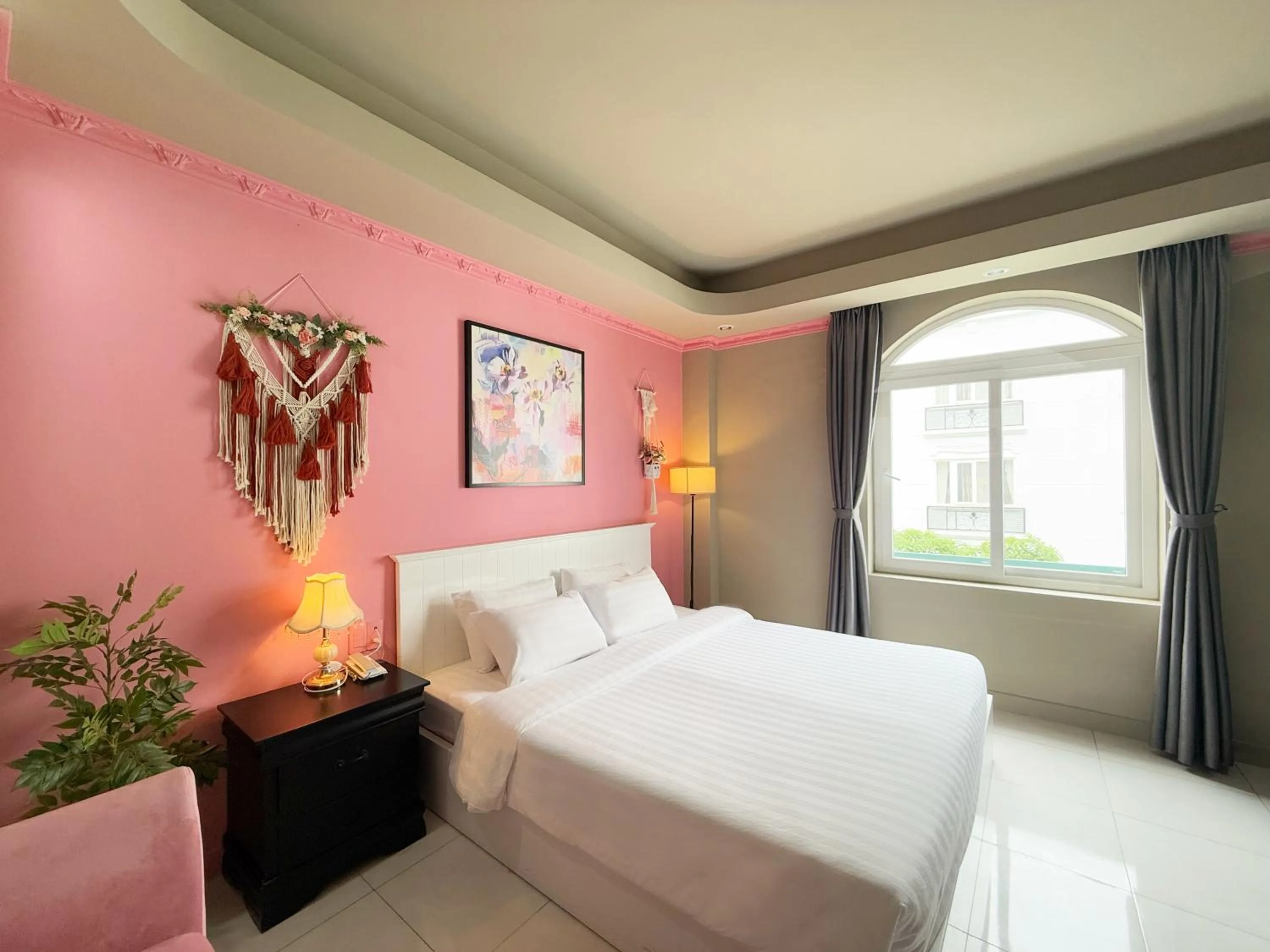 Bed in La Casona Boutique Hotel