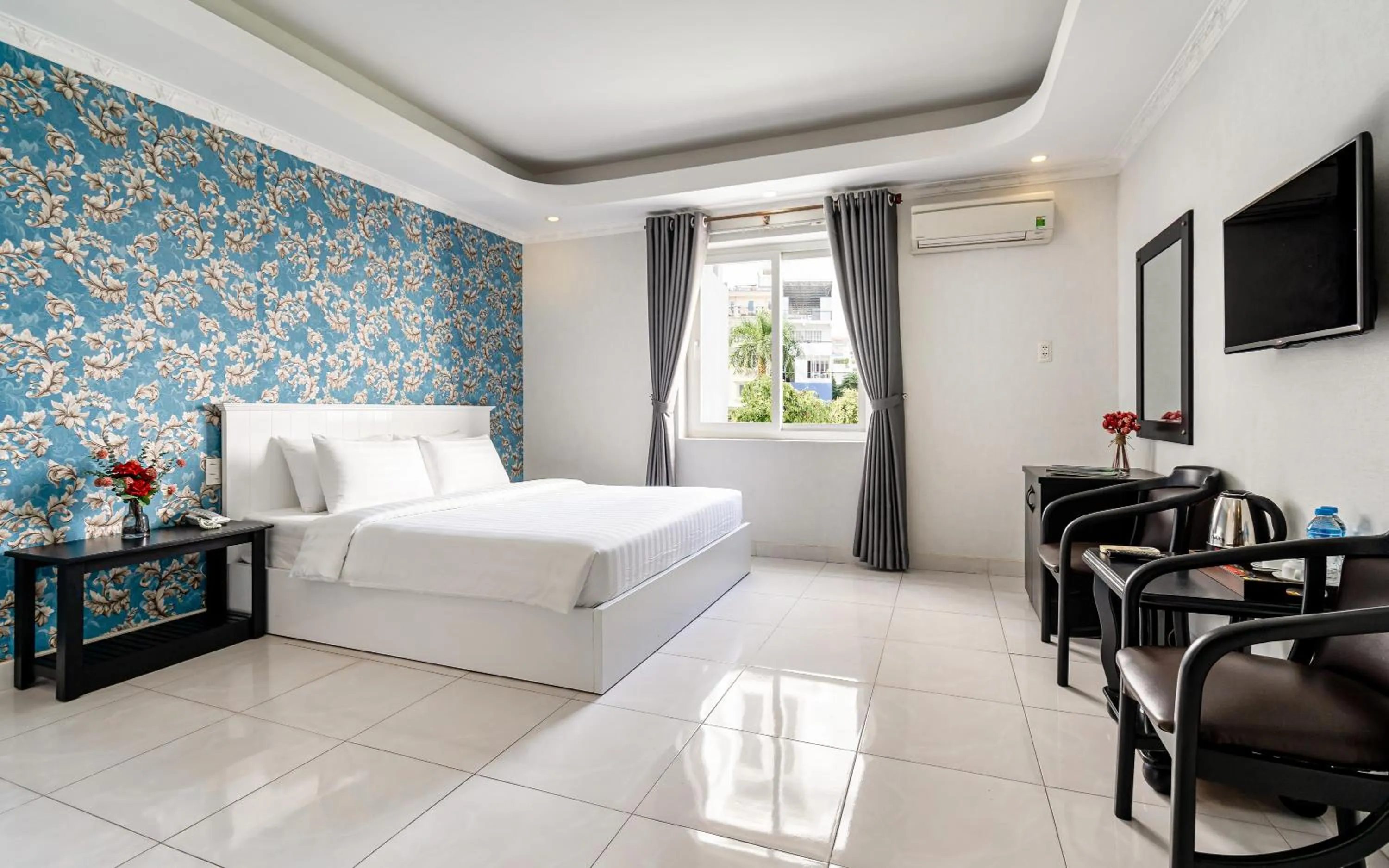 Bed in La Casona Boutique Hotel