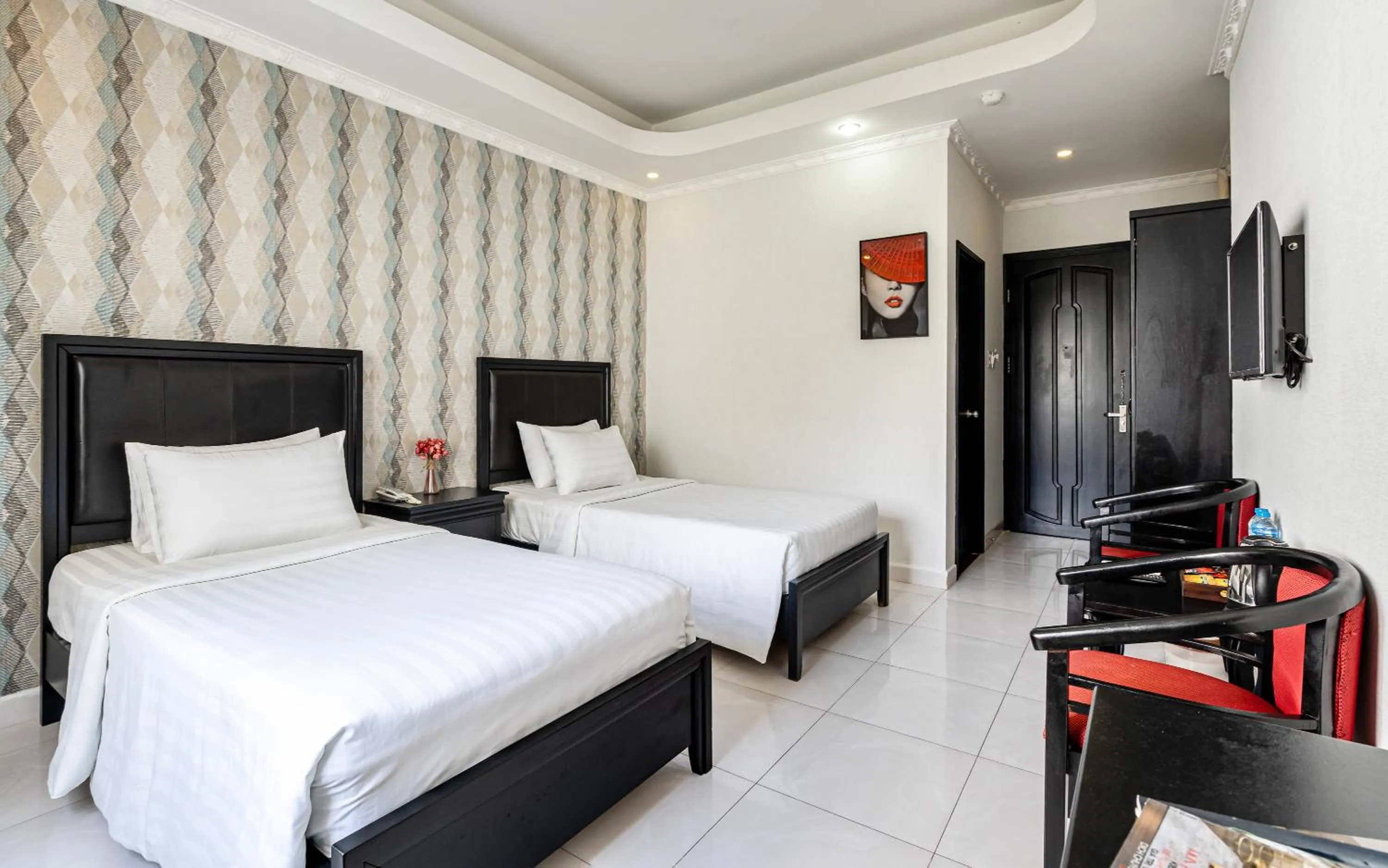 Bed in La Casona Boutique Hotel