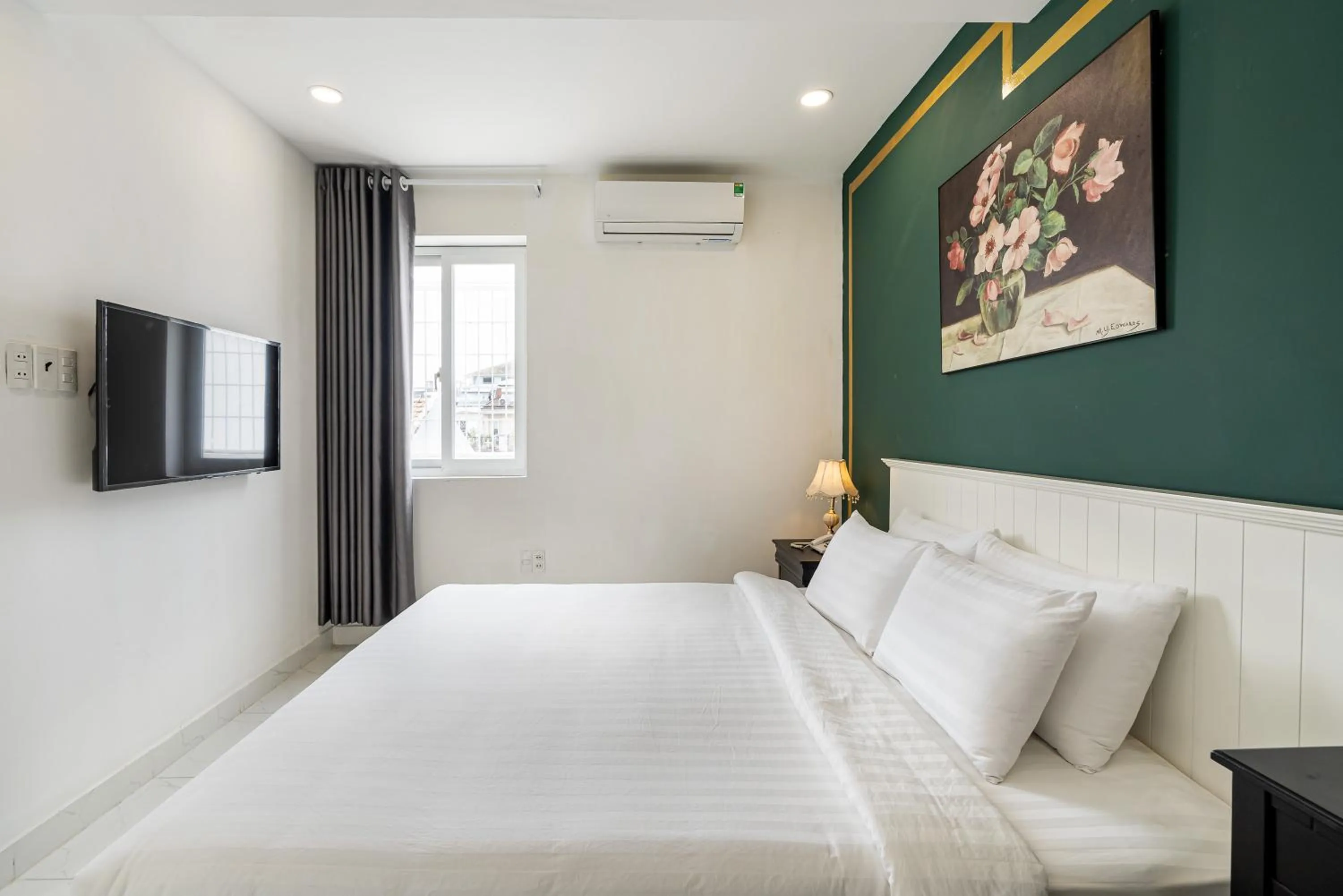 Bed in La Casona Boutique Hotel