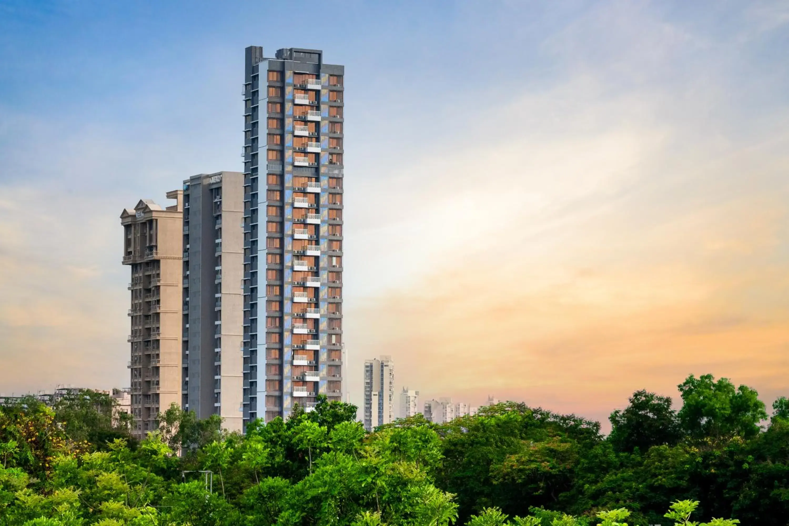 Property building in Freesia Residency By Express Inn - Navi Mumbai Property building in Freesia Residency By Express Inn - Navi Mumbai