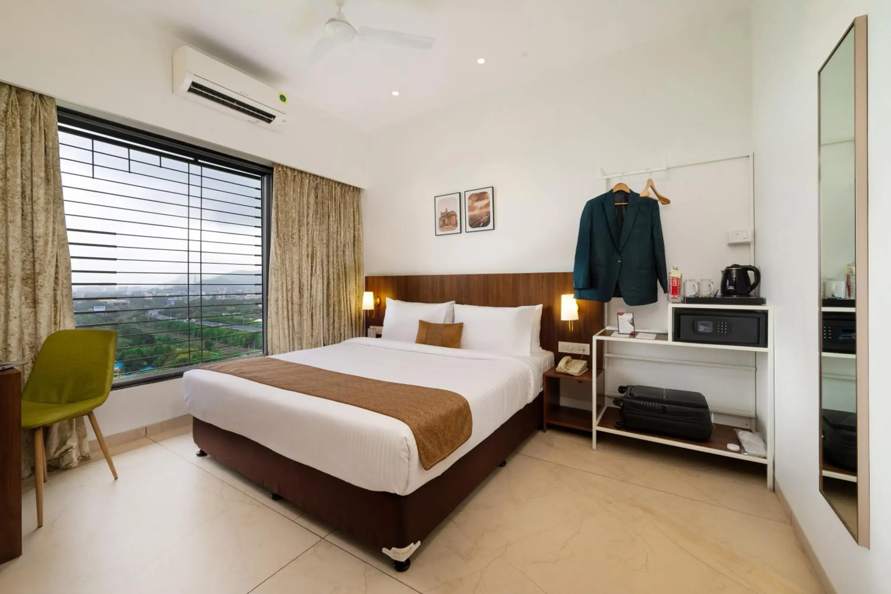 Bed in Freesia Residency By Express Inn - Navi Mumbai Bed in Freesia Residency By Express Inn - Navi Mumbai