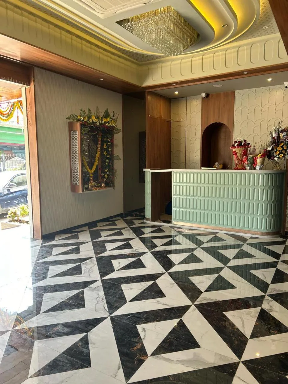 Lobby or reception in Hotel A R Paradise