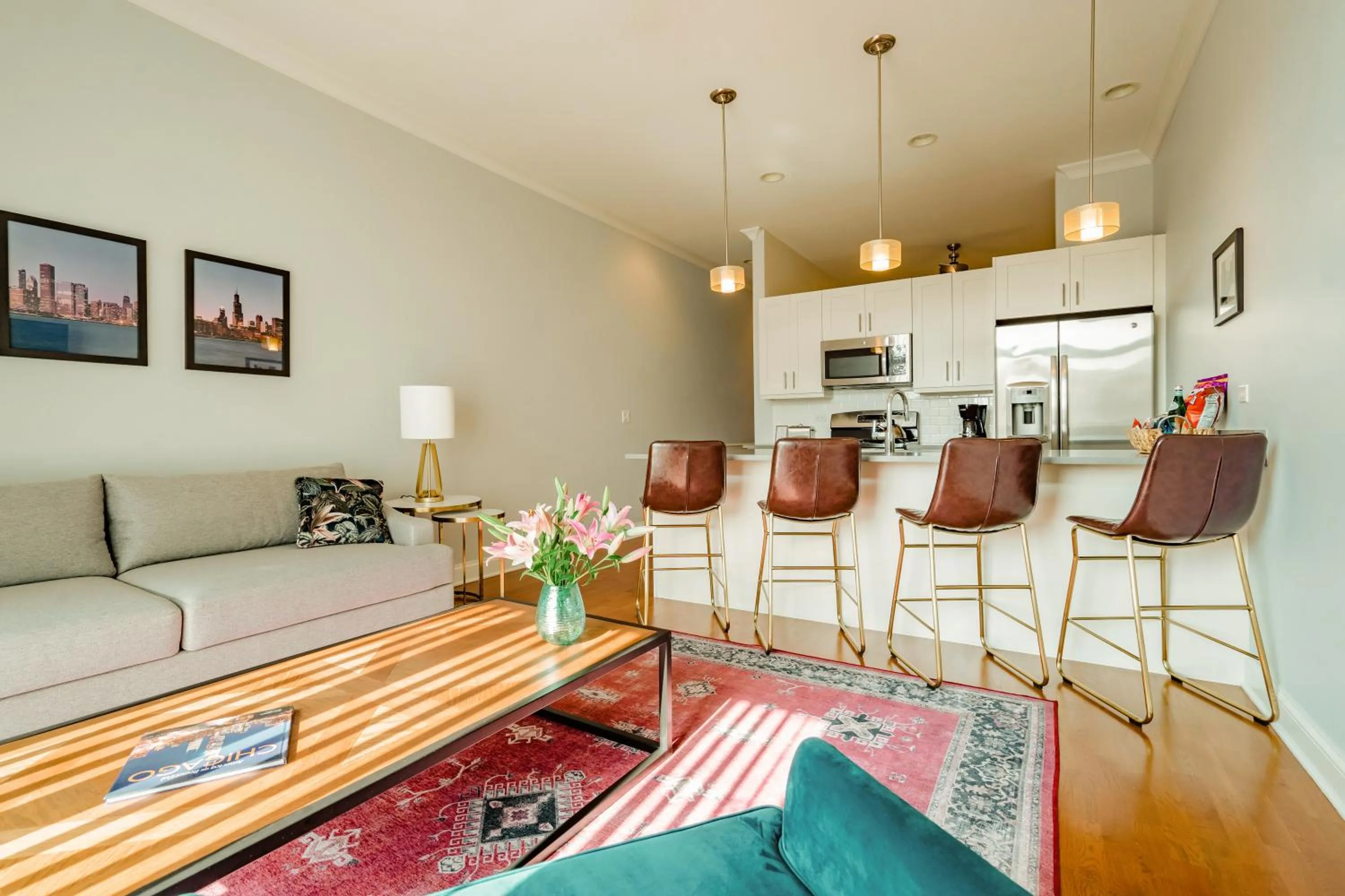 Living room in The Guesthouse Hotel