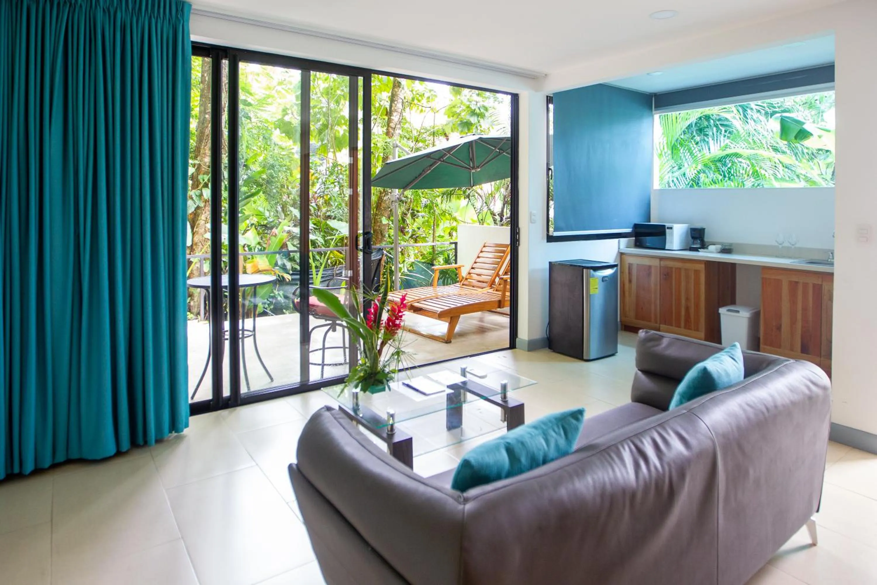 Patio in La Vela Boutique Hotel