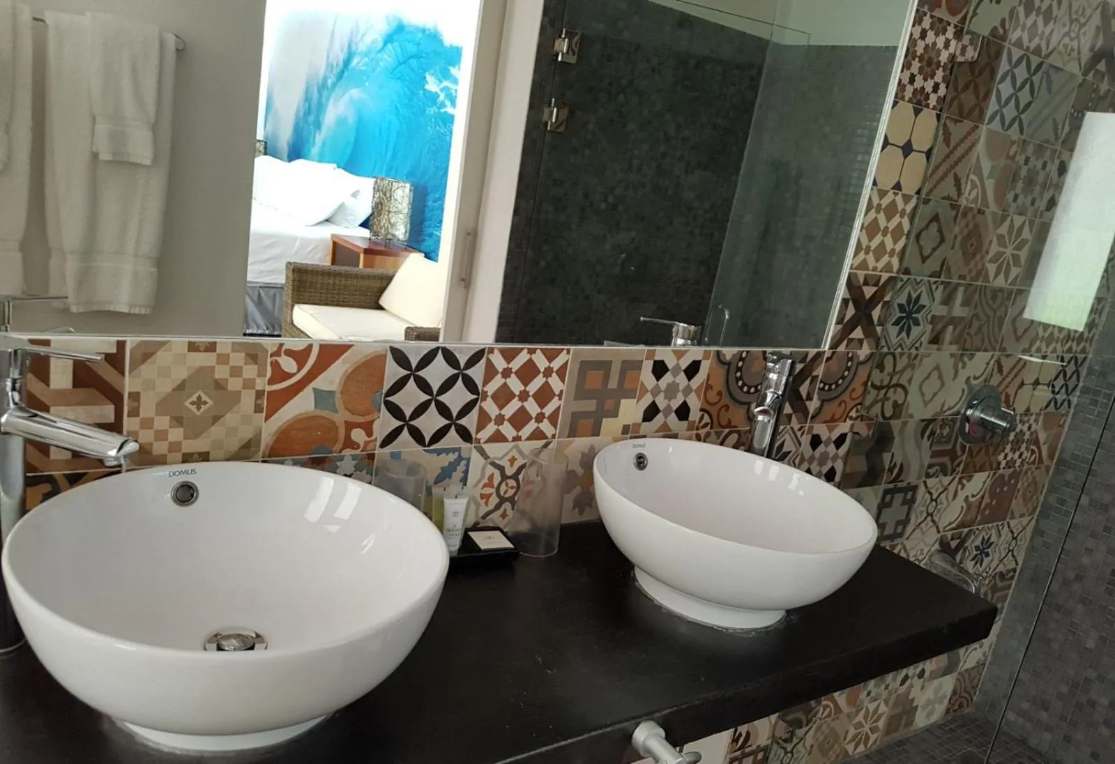 Decorative detail in La Vela Boutique Hotel