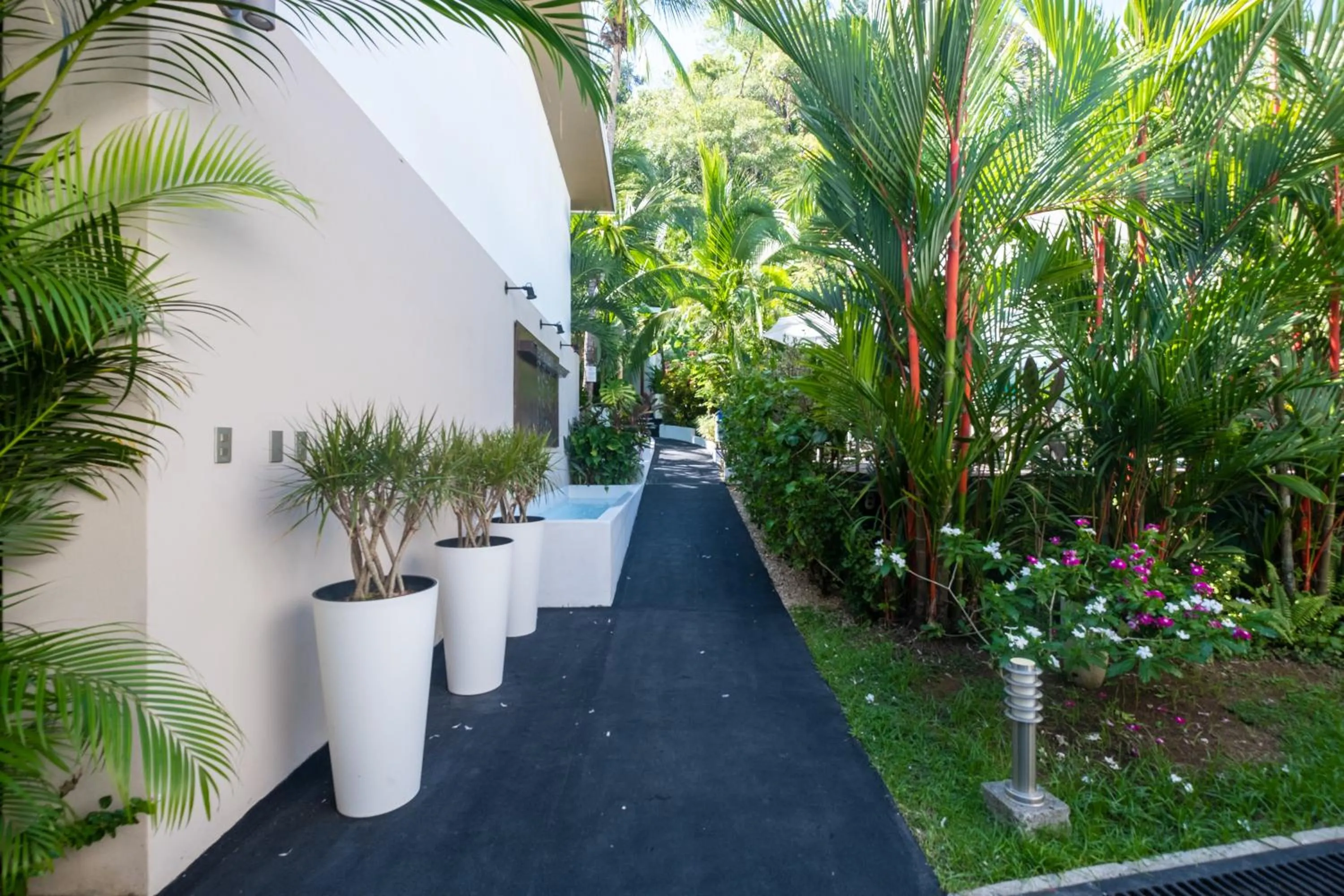 Patio in La Vela Boutique Hotel