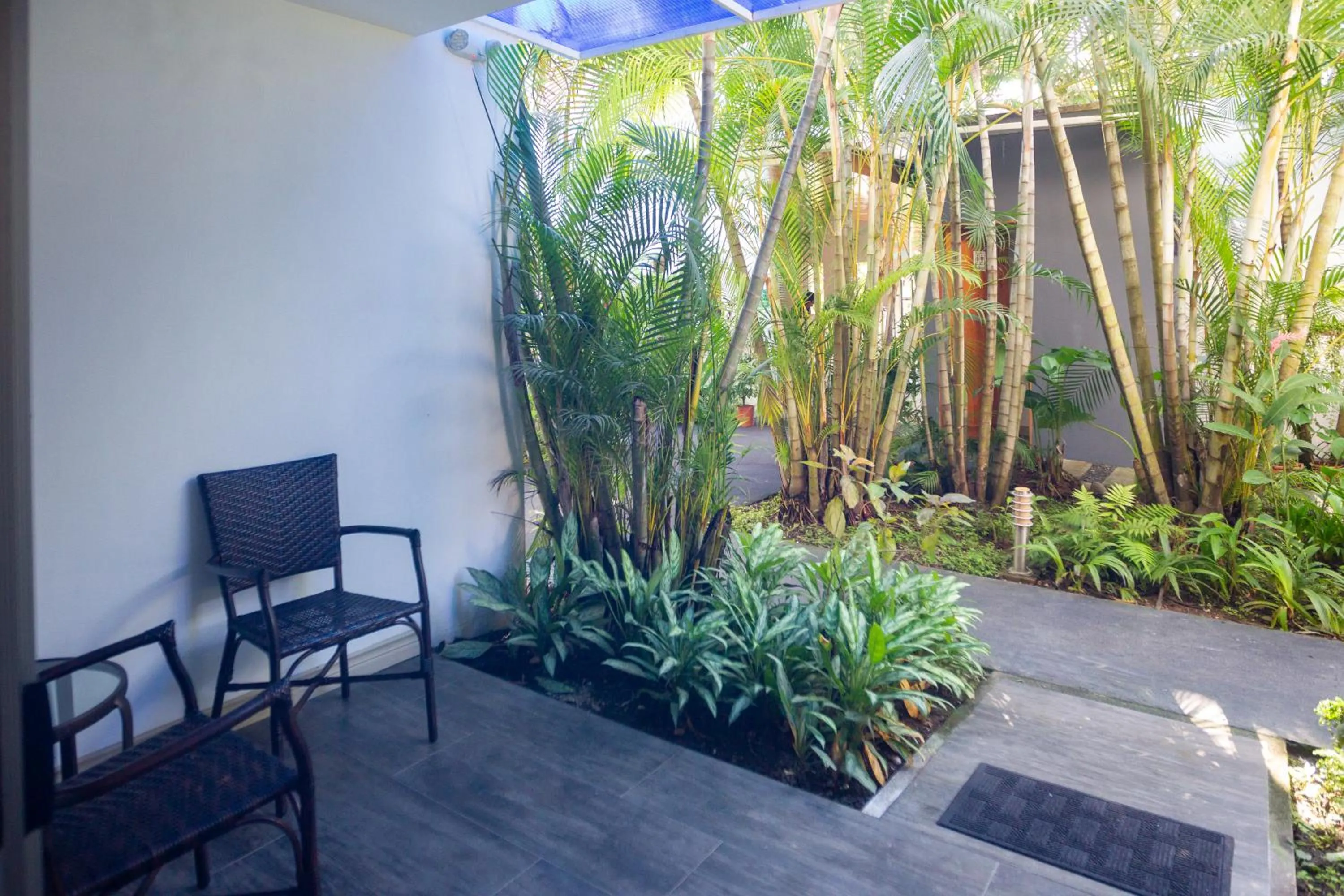 Patio in La Vela Boutique Hotel