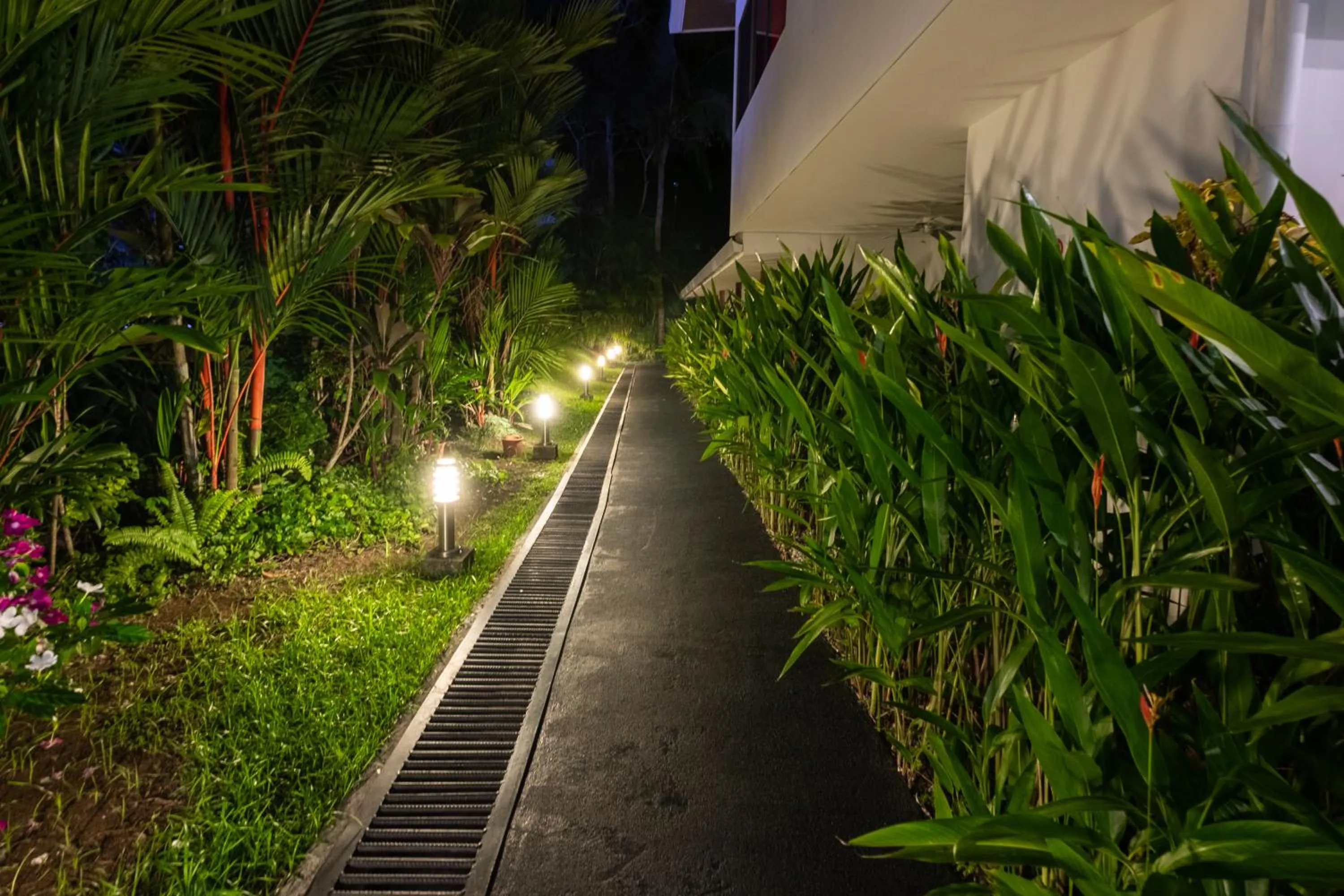 Patio in La Vela Boutique Hotel