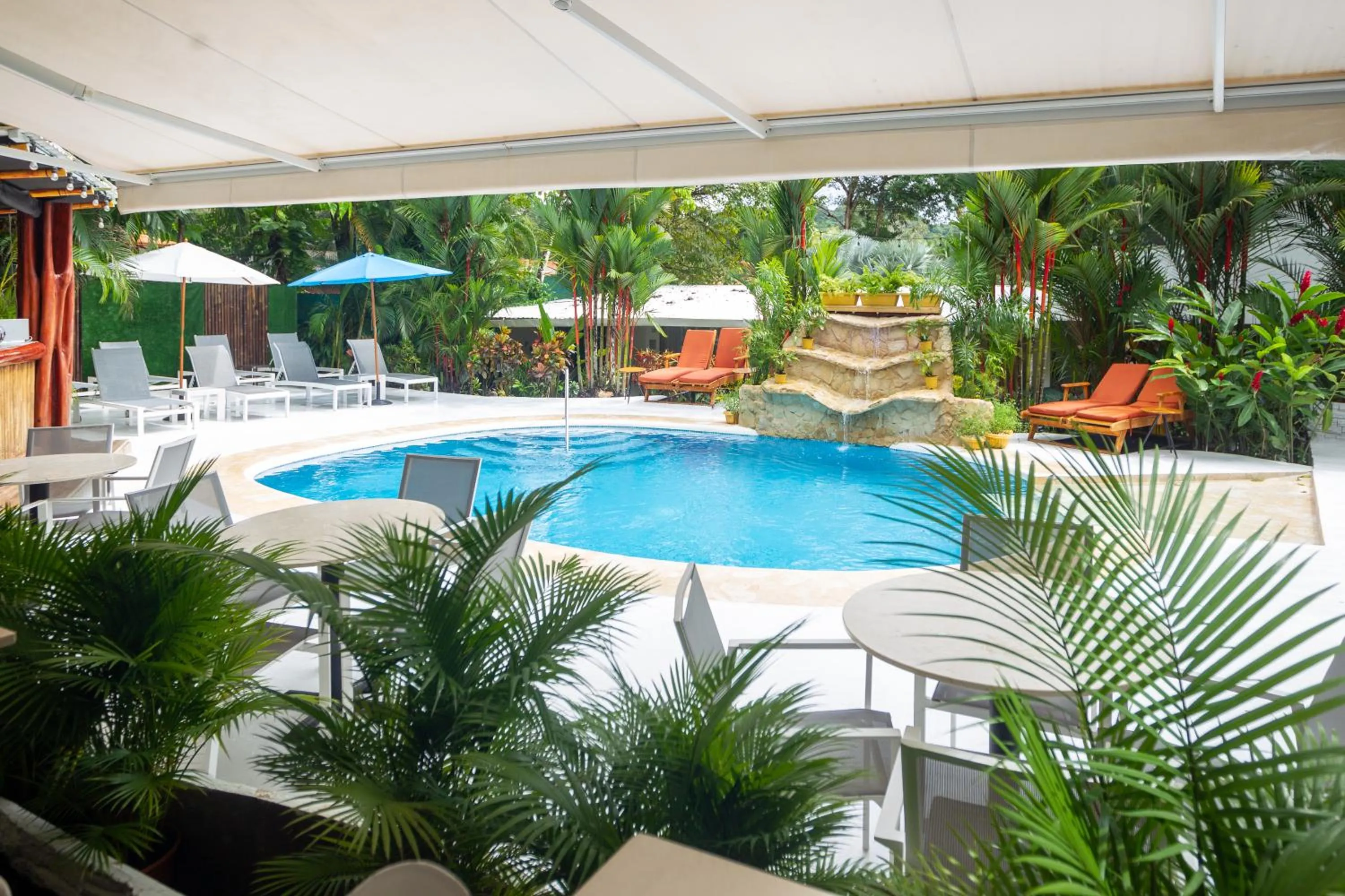Swimming pool in La Vela Boutique Hotel