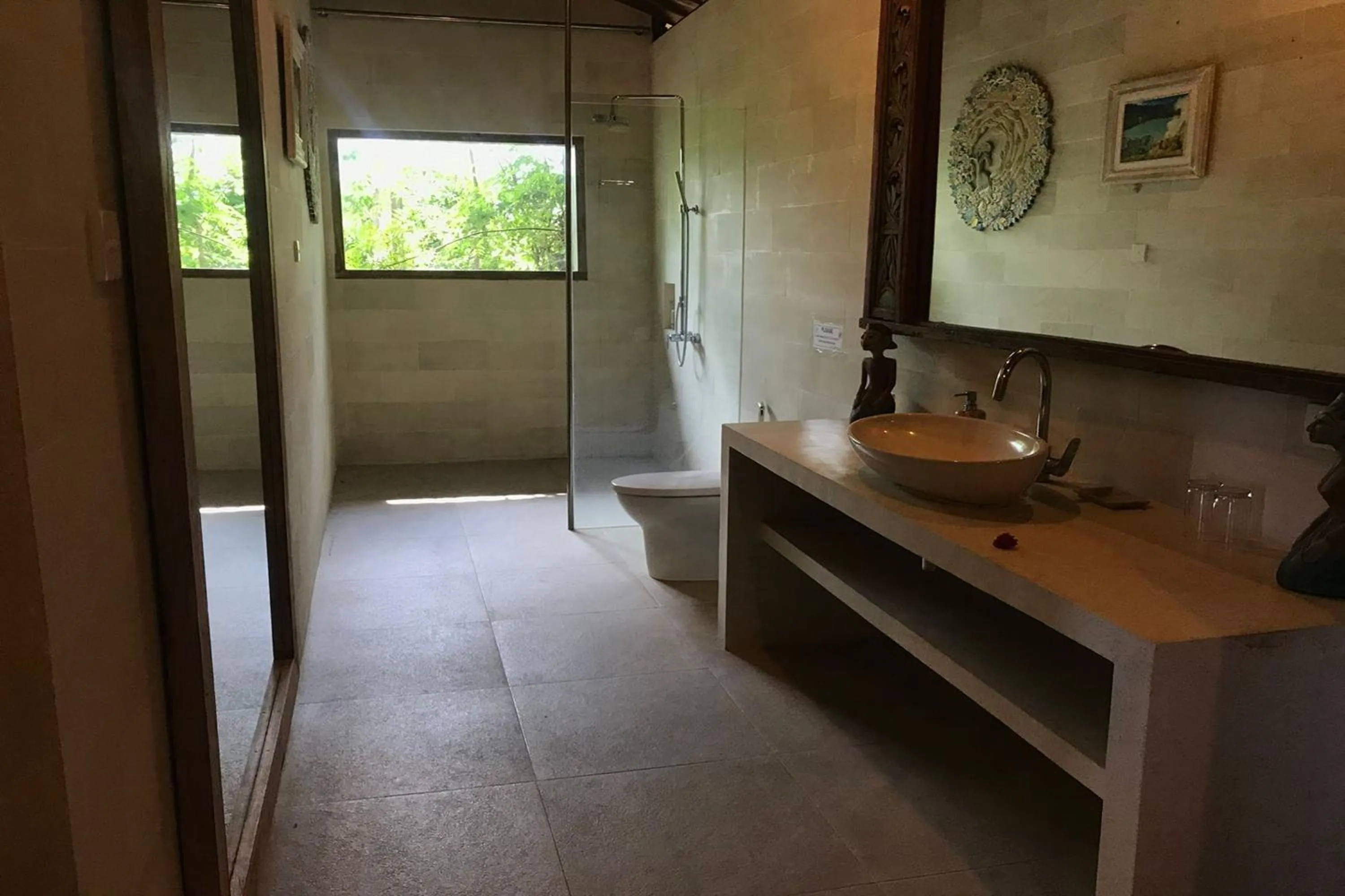 Bathroom in Bangsring Breeze