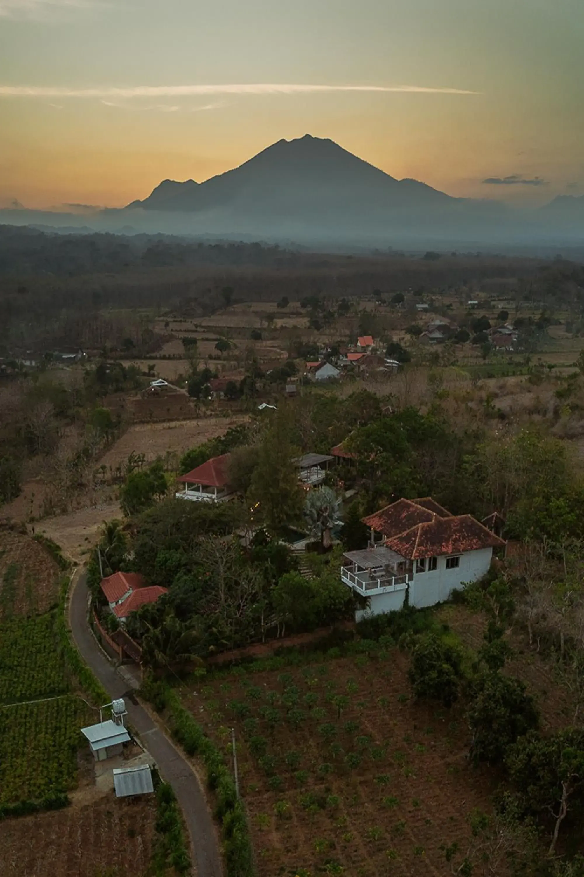 Bird's eye view in Bangsring Breeze Bird's eye view in Bangsring Breeze