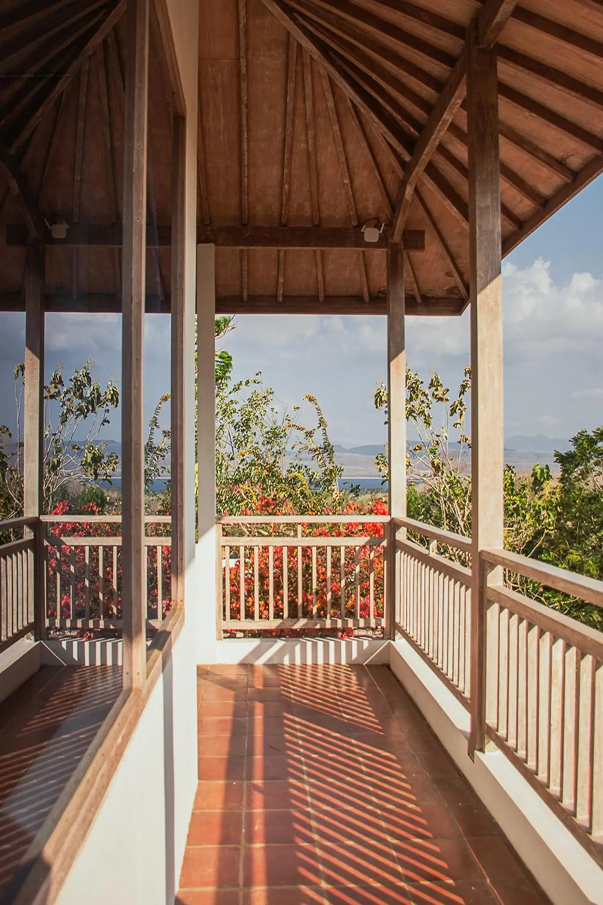 Balcony/Terrace in Bangsring Breeze Balcony/Terrace in Bangsring Breeze