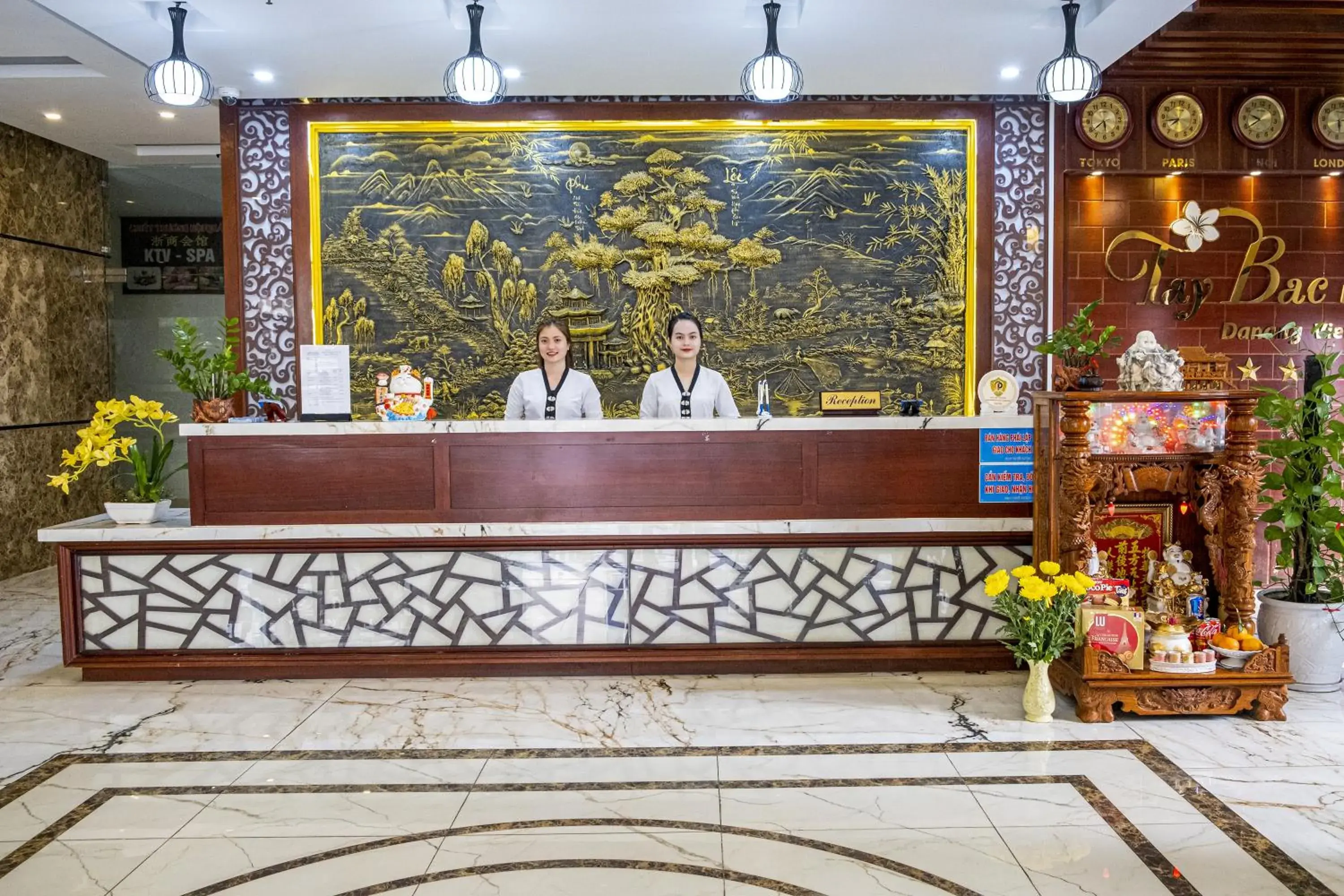 Lobby or reception in Tay Bac Hotel Da Nang Lobby or reception in Tay Bac Hotel Da Nang