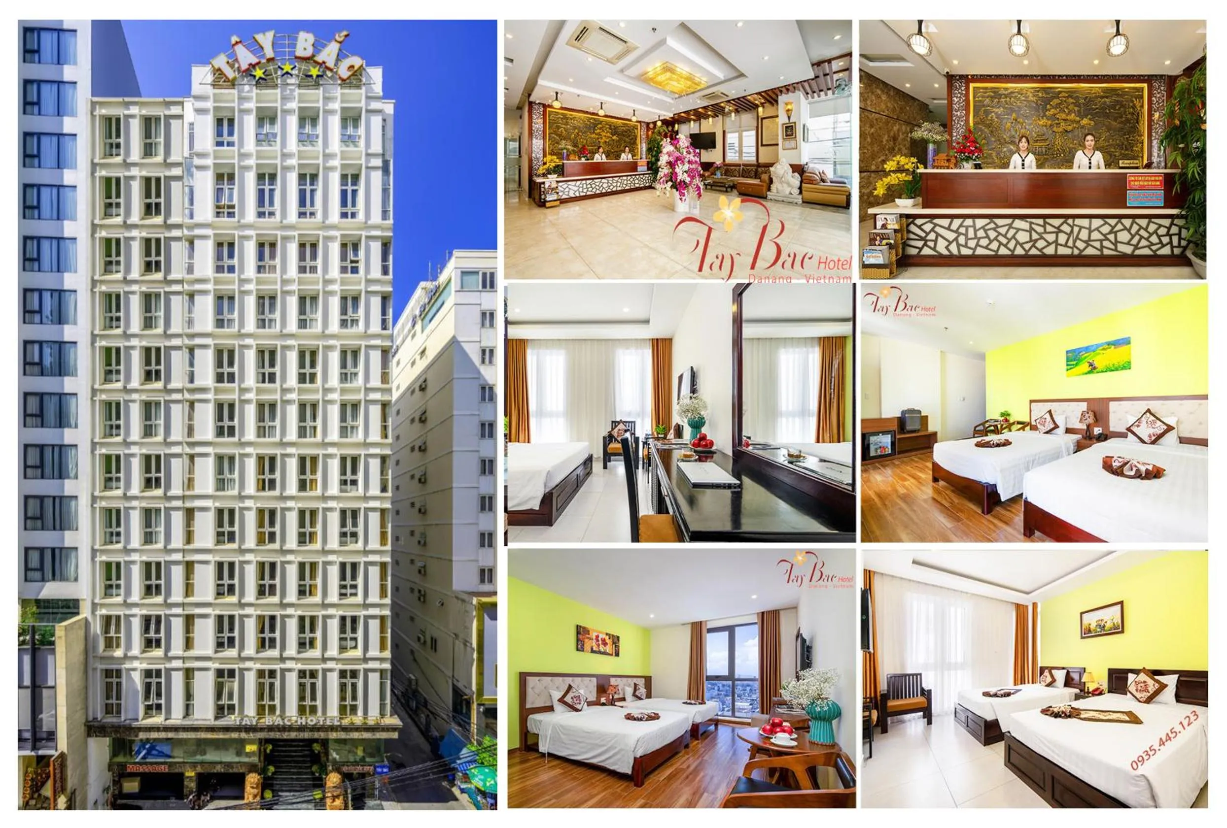 Seating area, Bed in Tay Bac Hotel Da Nang