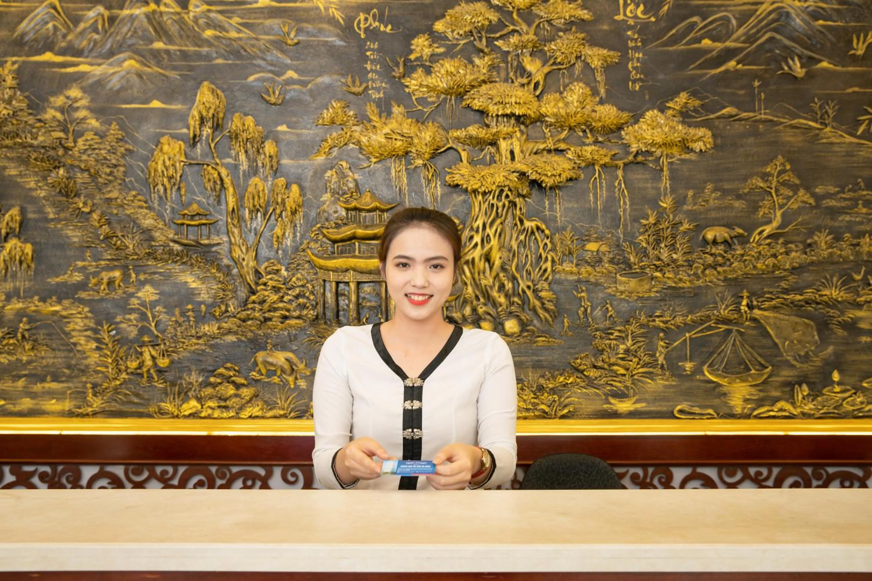 Staff in Tay Bac Hotel Da Nang