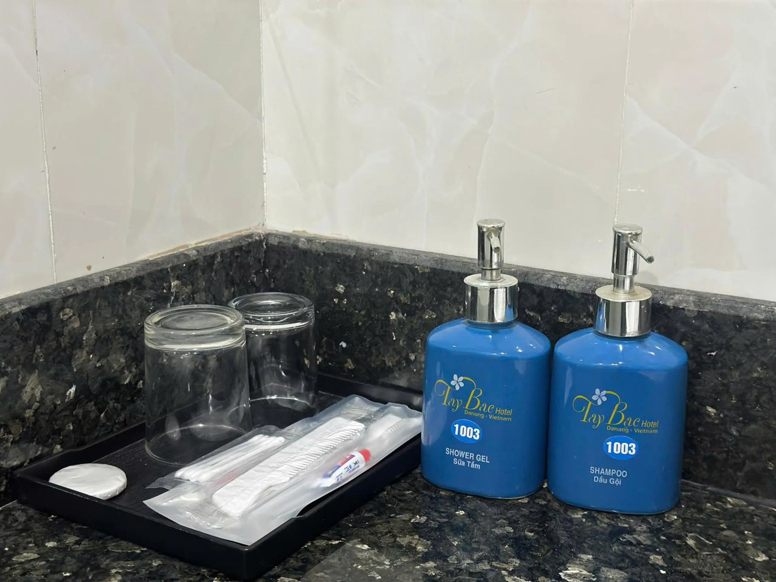 Shower in Tay Bac Hotel Da Nang