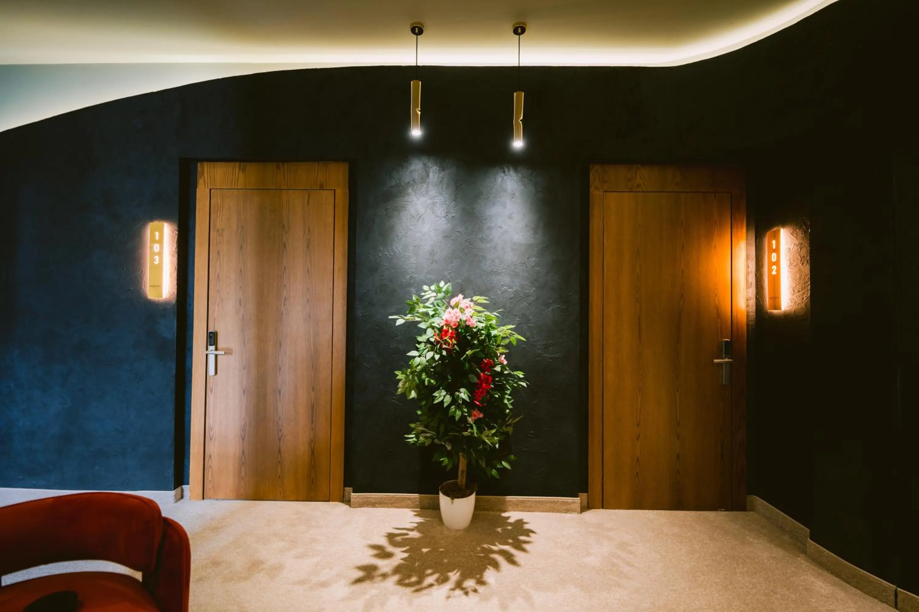 wardrobe in Noemie Hotel