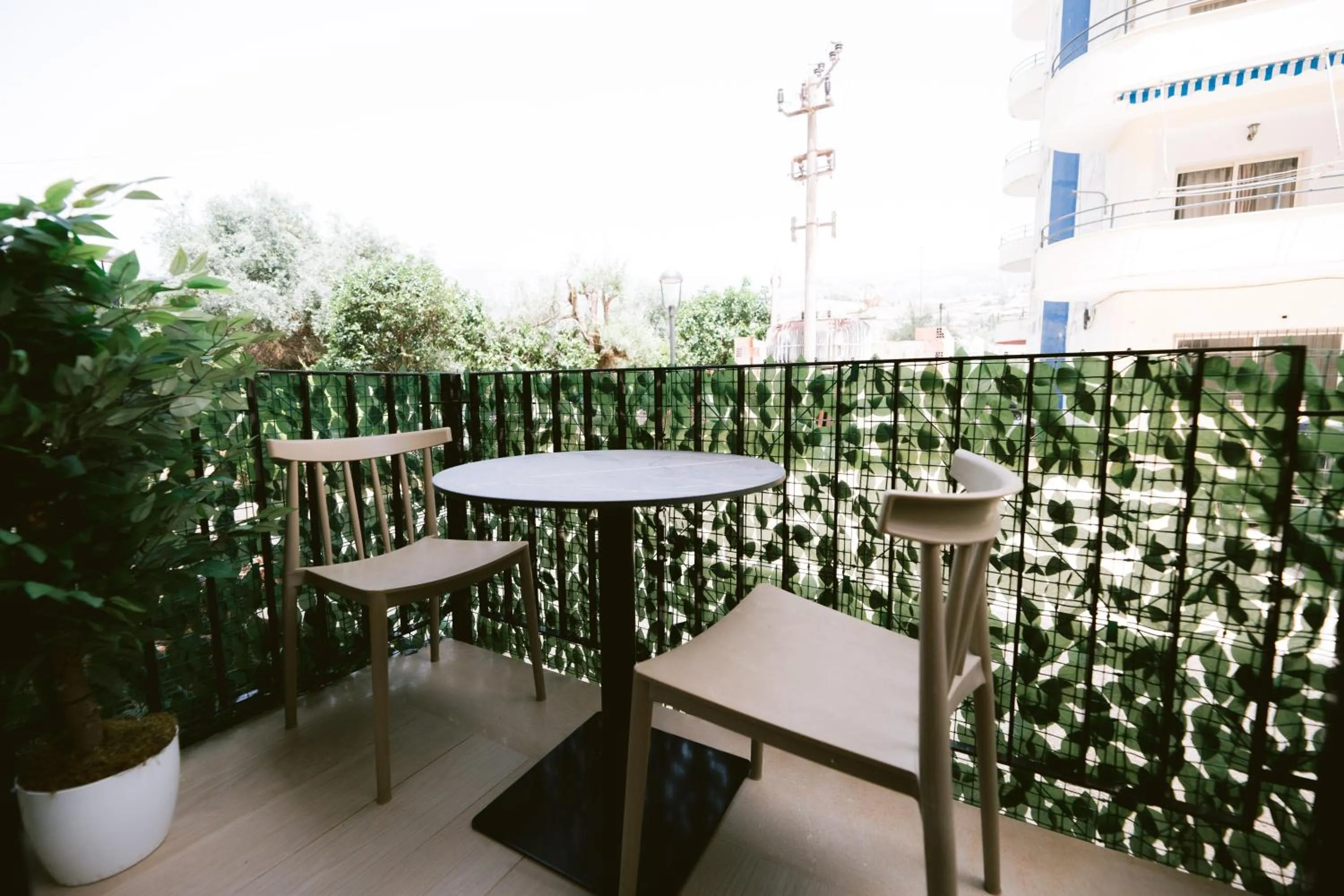 Patio in Noemie Hotel