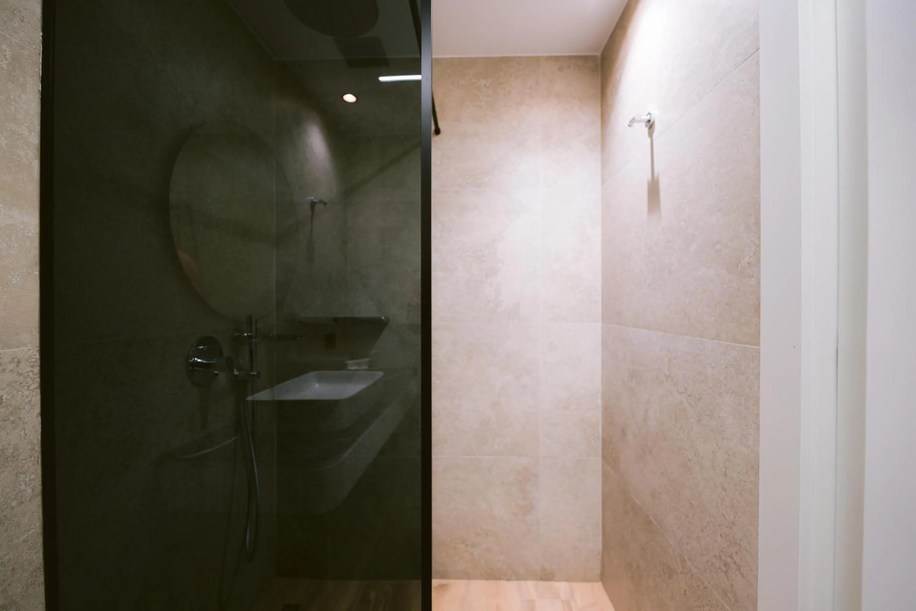 Shower in Noemie Hotel