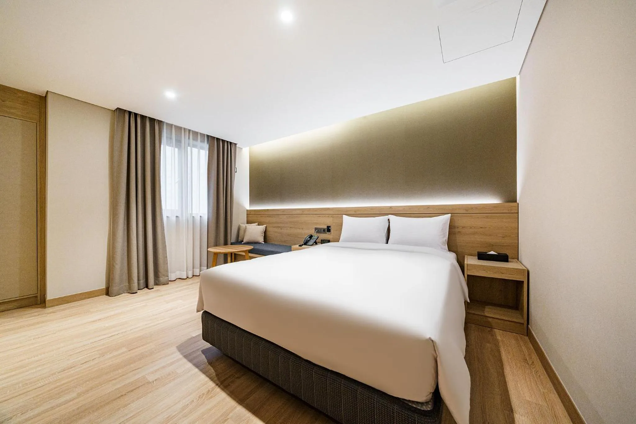 Bedroom, Bed in Hotel Foret The Spa