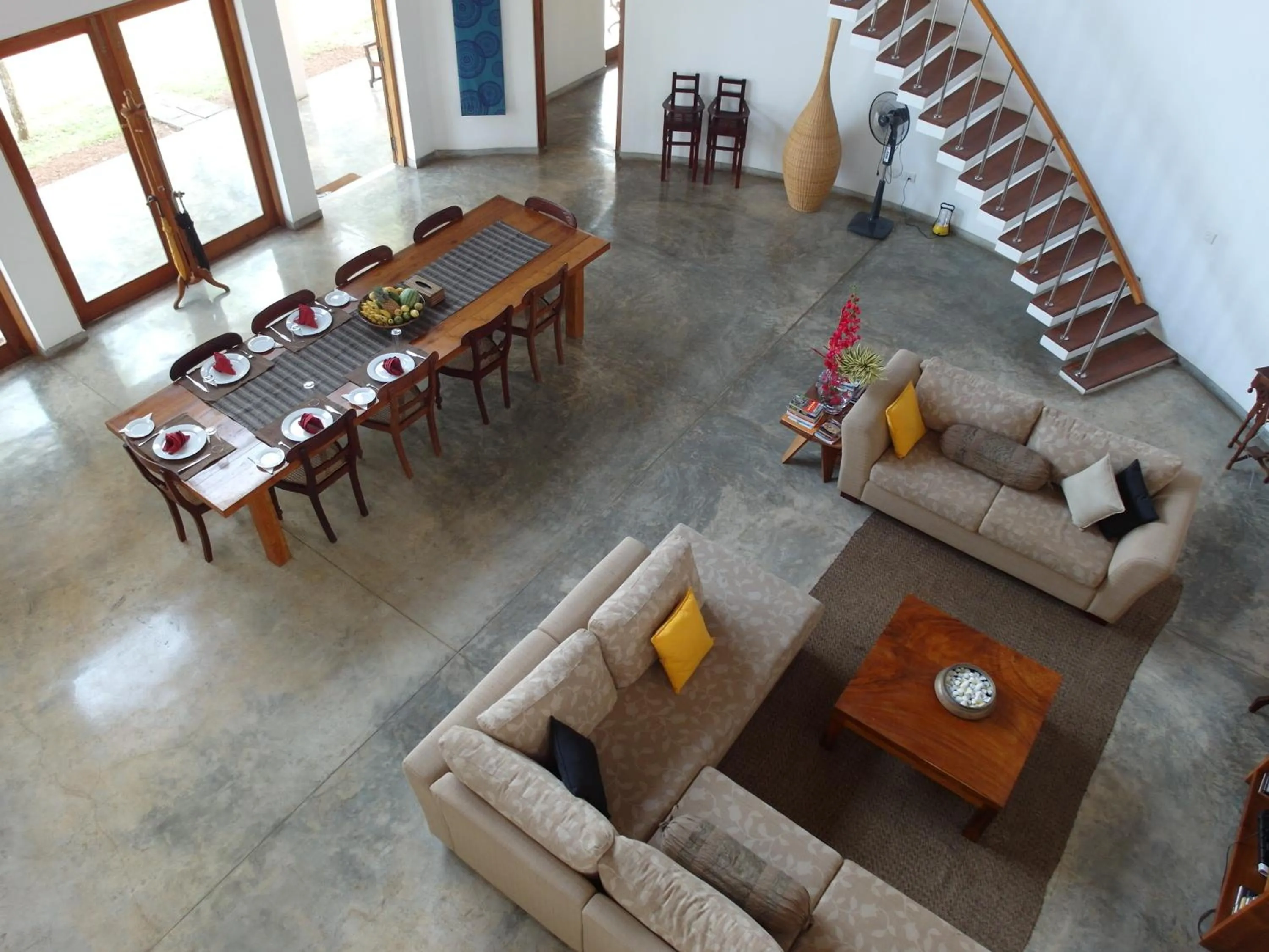 Communal lounge/ TV room in Highland Villa