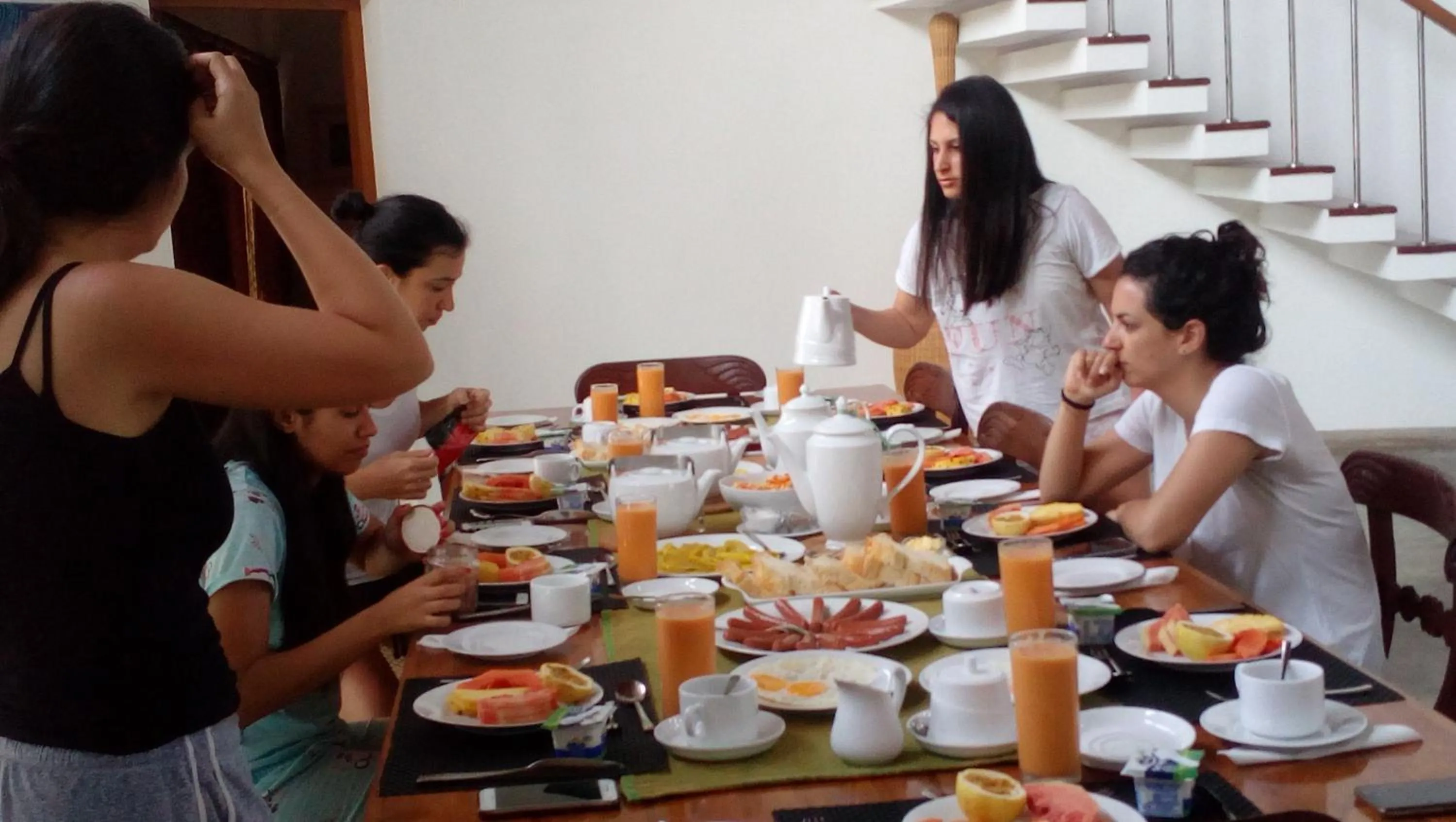 People in Highland Villa