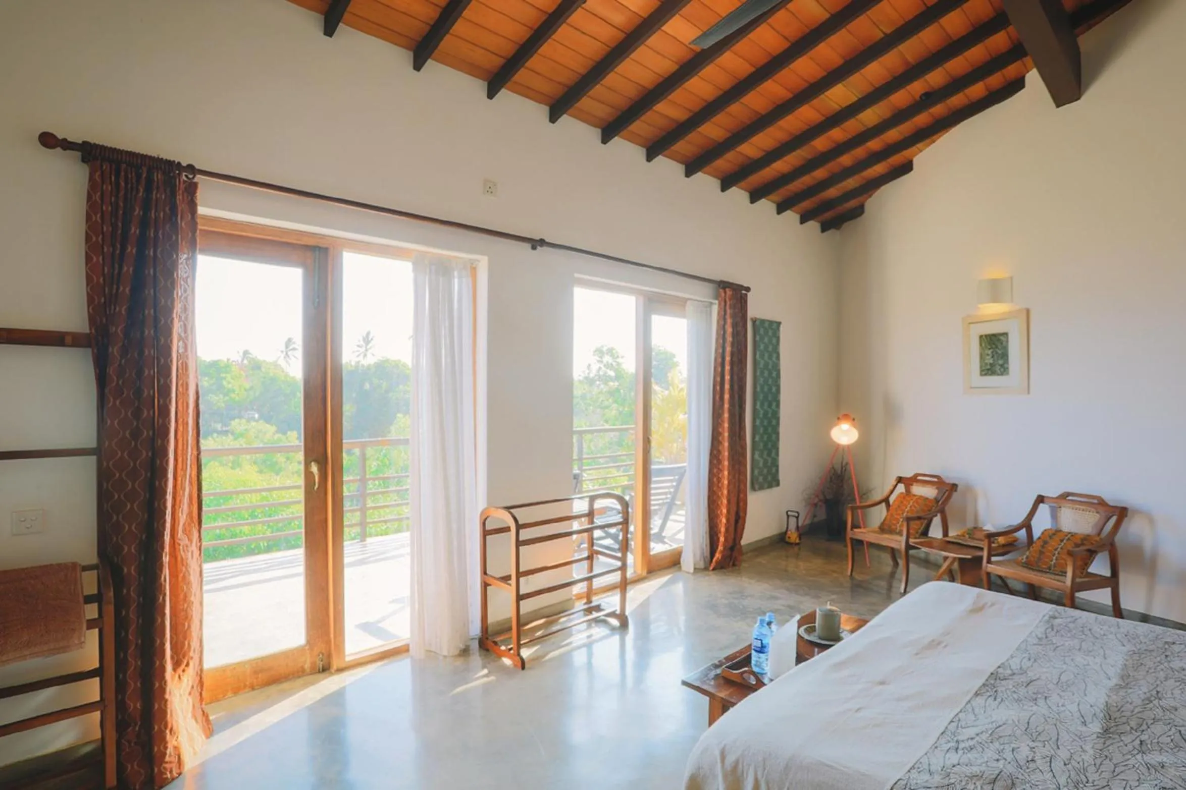 View (from property/room), Bed in Highland Villa