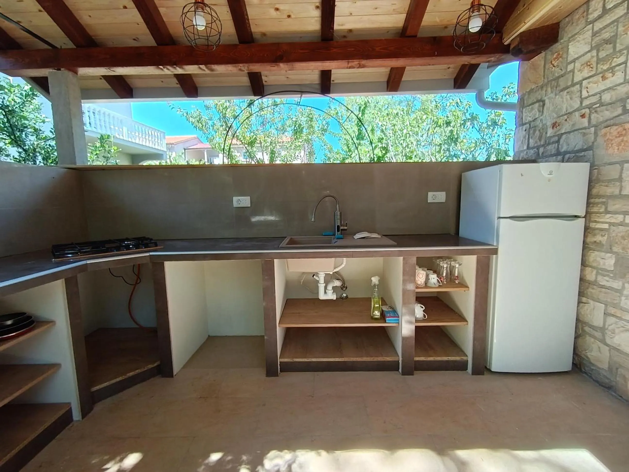 Kitchen or kitchenette in Bed and breakfast Julia