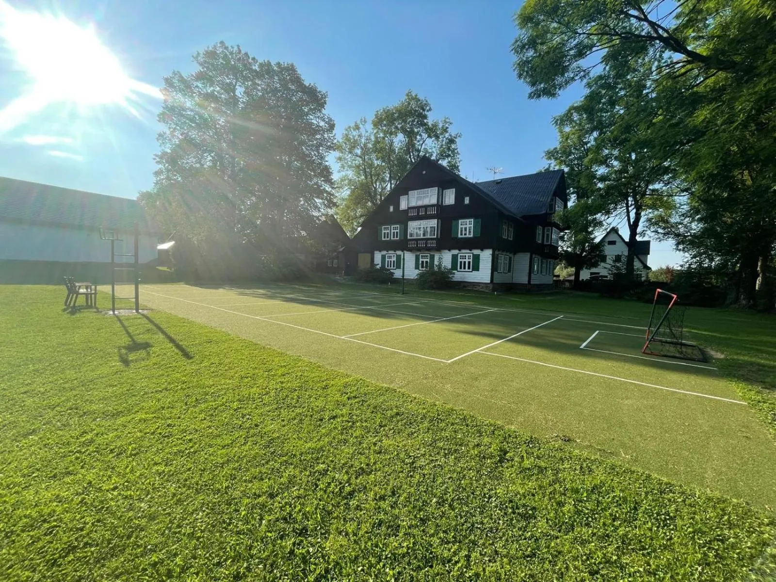 Property building in Penzion Rejviz