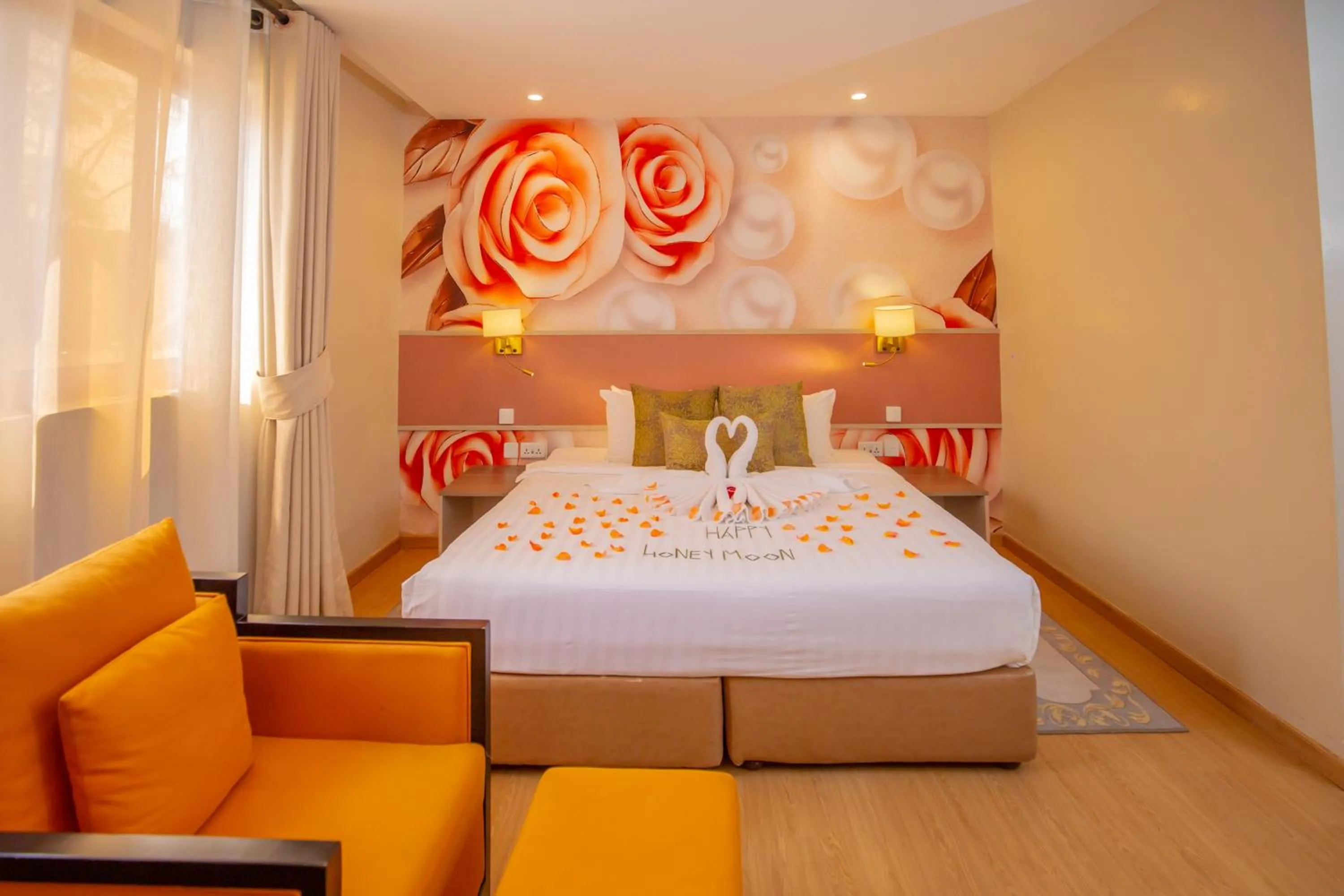 People in Lake Naivasha Resort