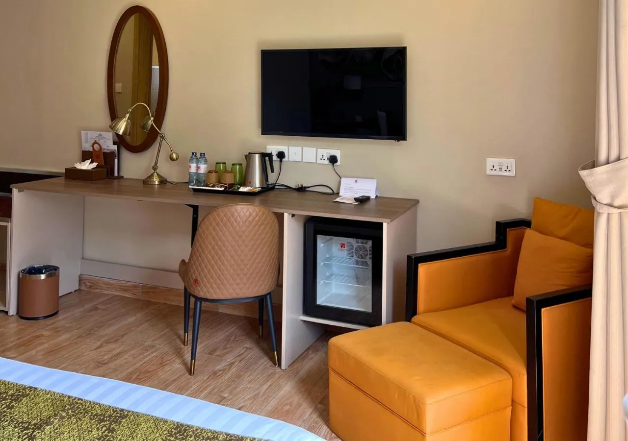 Bed in Lake Naivasha Resort