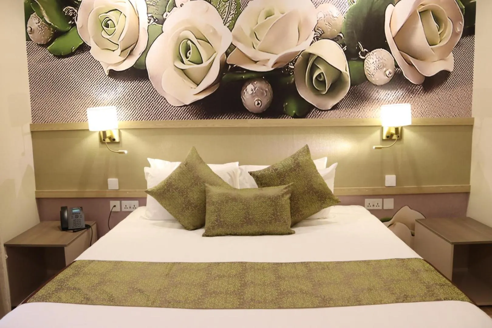 Bed in Lake Naivasha Resort