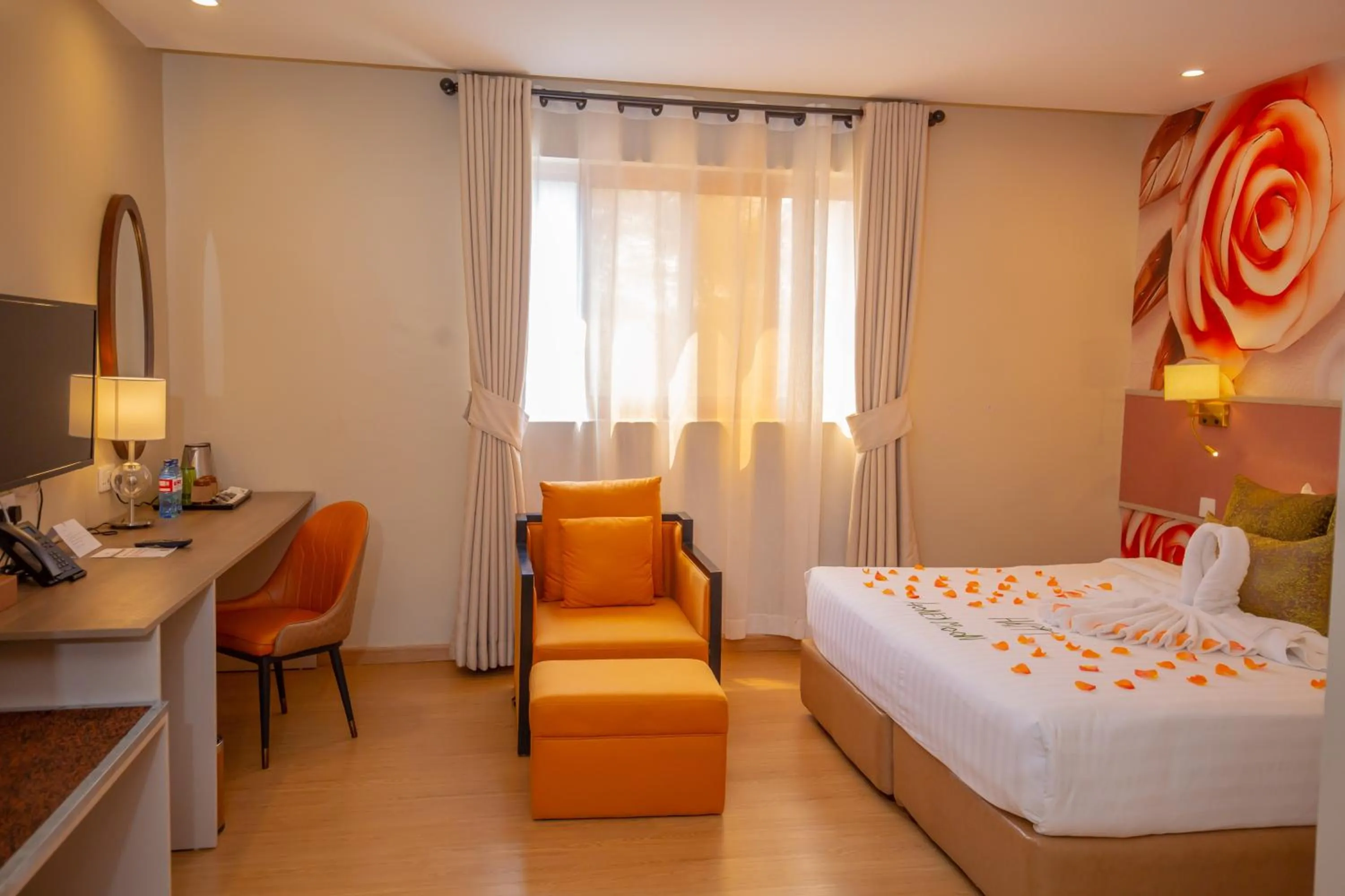 People in Lake Naivasha Resort