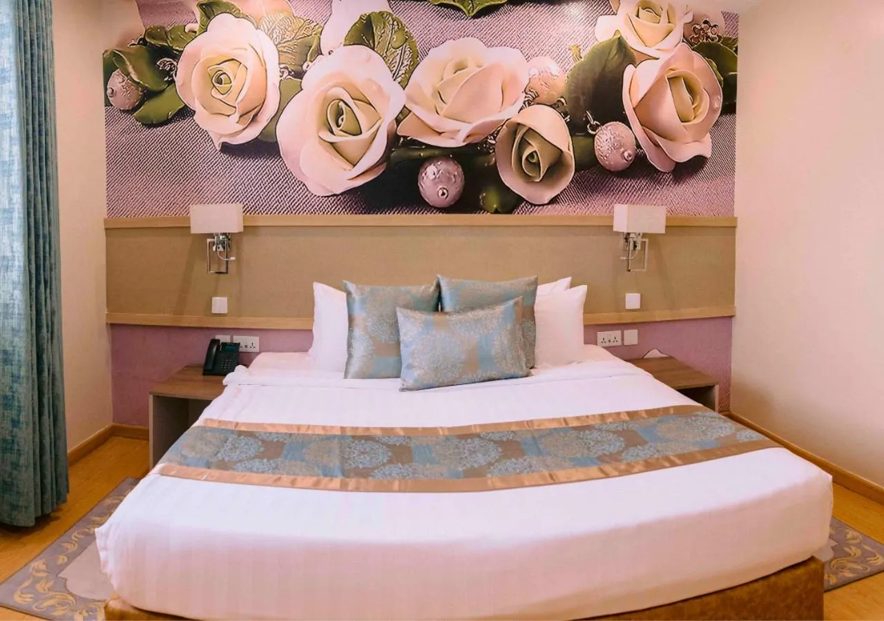 Bed in Lake Naivasha Resort