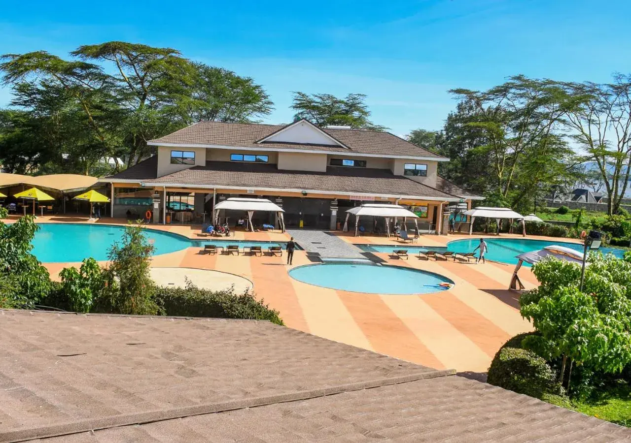 Swimming pool in Lake Naivasha Resort Swimming pool in Lake Naivasha Resort
