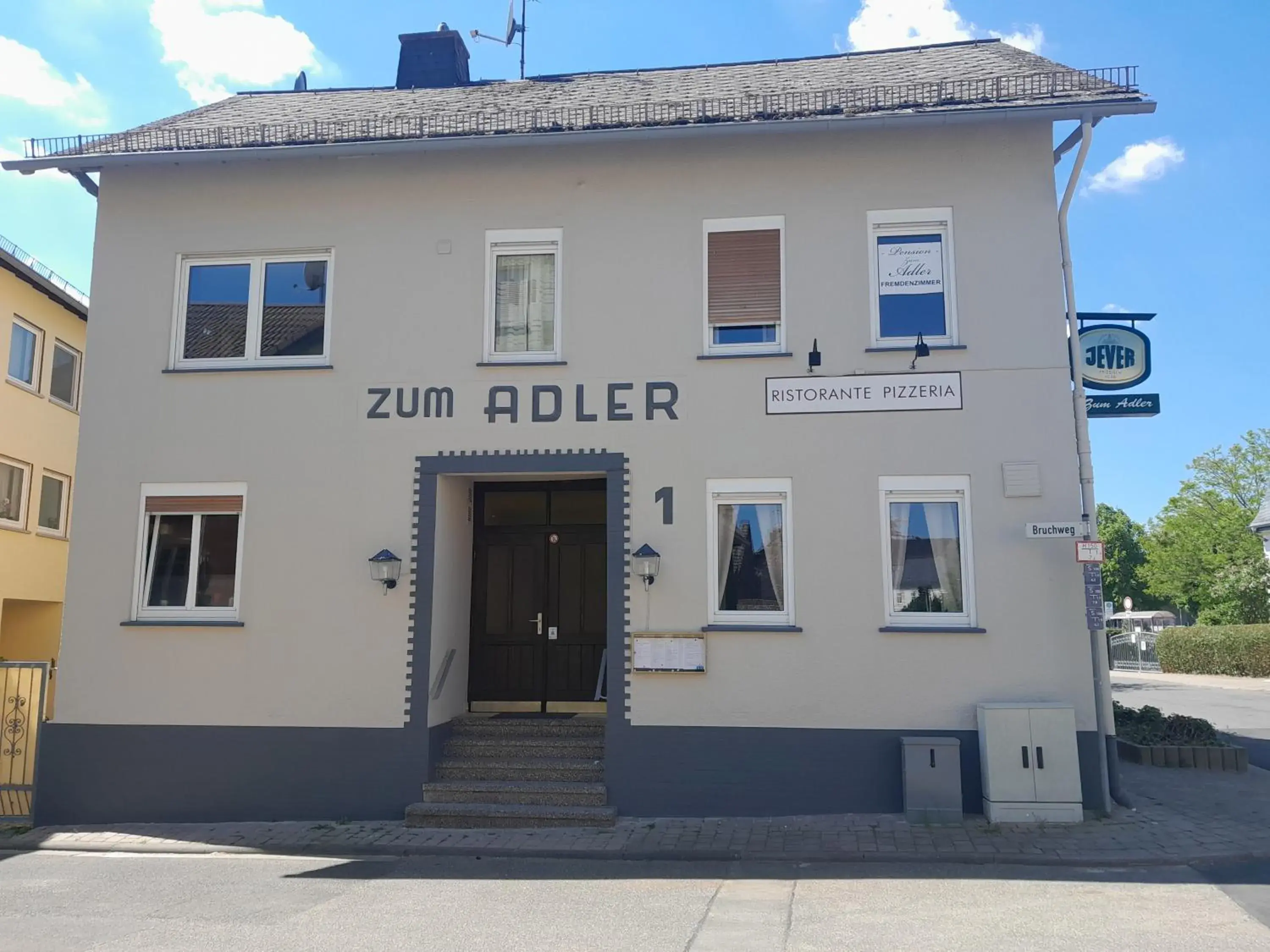 Property building in Pension Zum Adler Property building in Pension Zum Adler