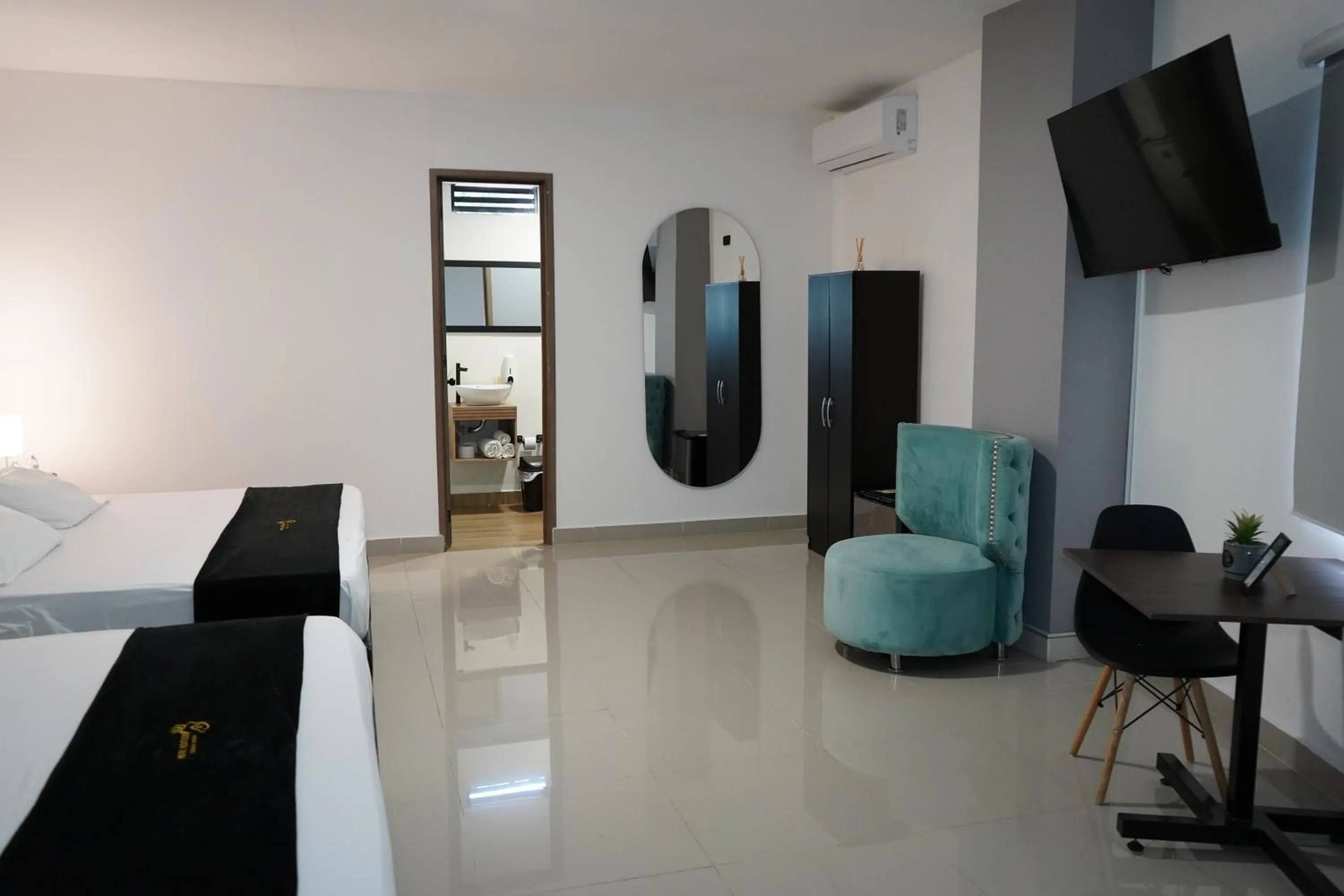 Bed in Hotel Boutique Ciudad Jardin