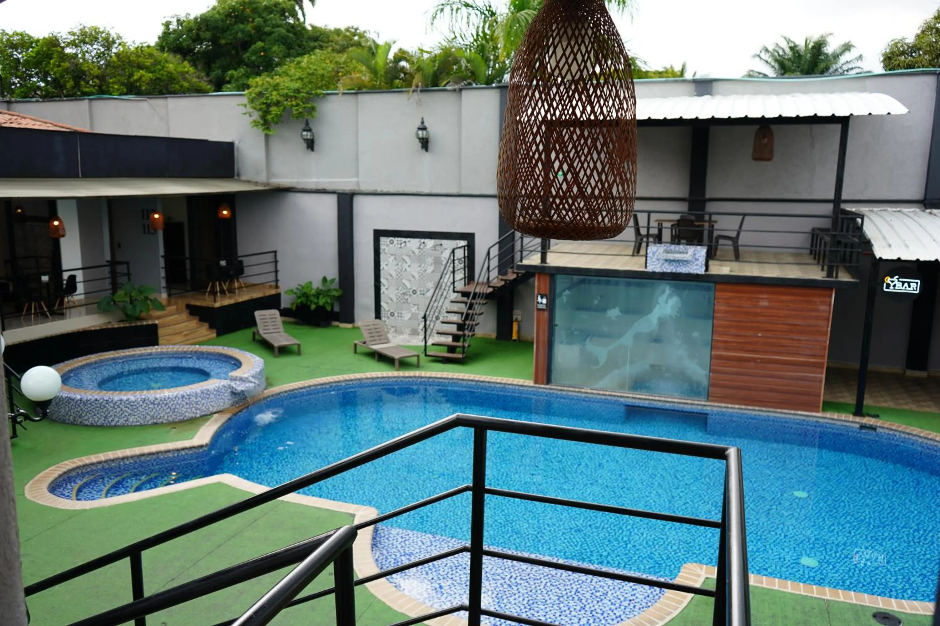 Swimming pool in Hotel Boutique Ciudad Jardin