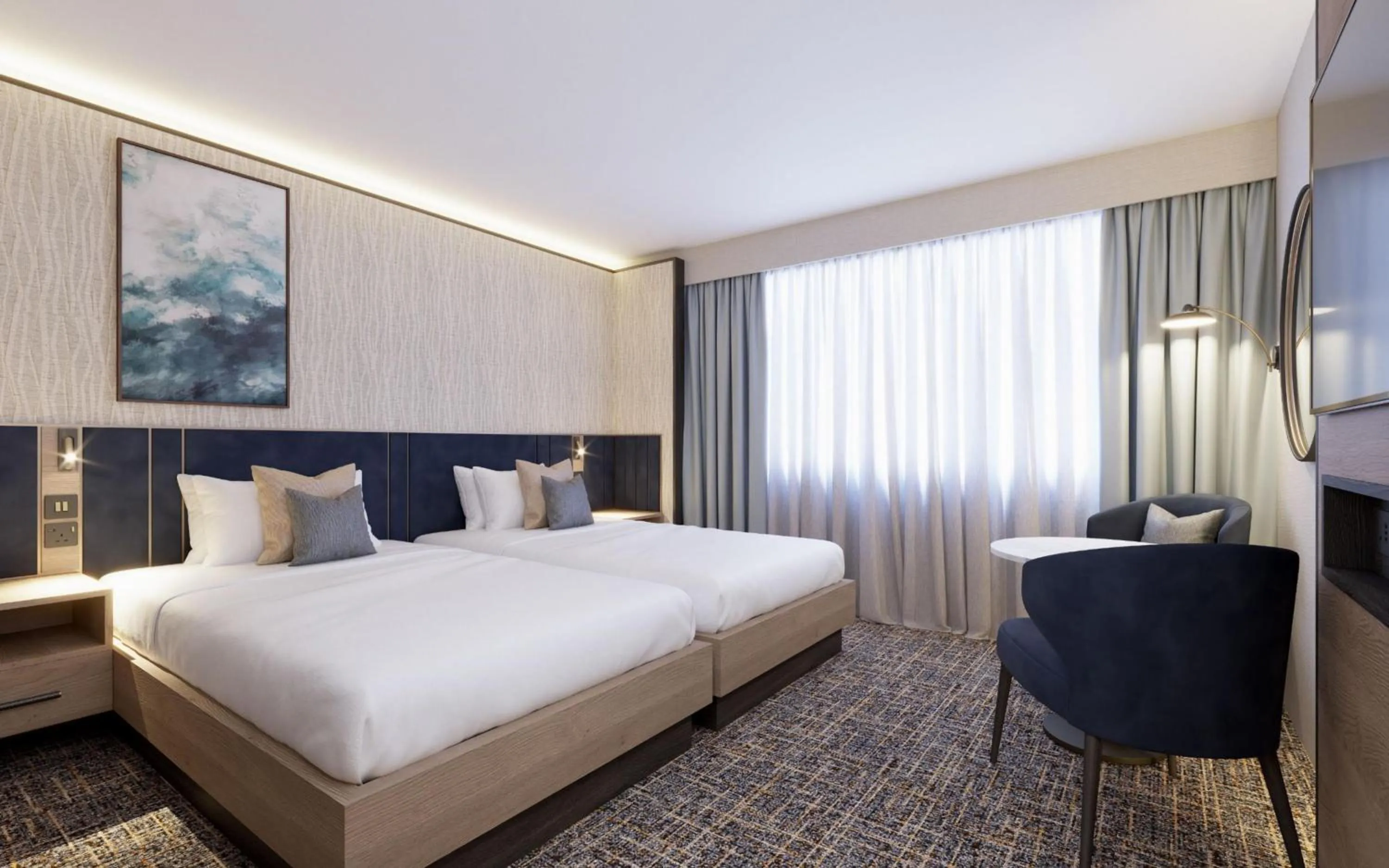 Bed in Delta Hotels by Marriott Colchester