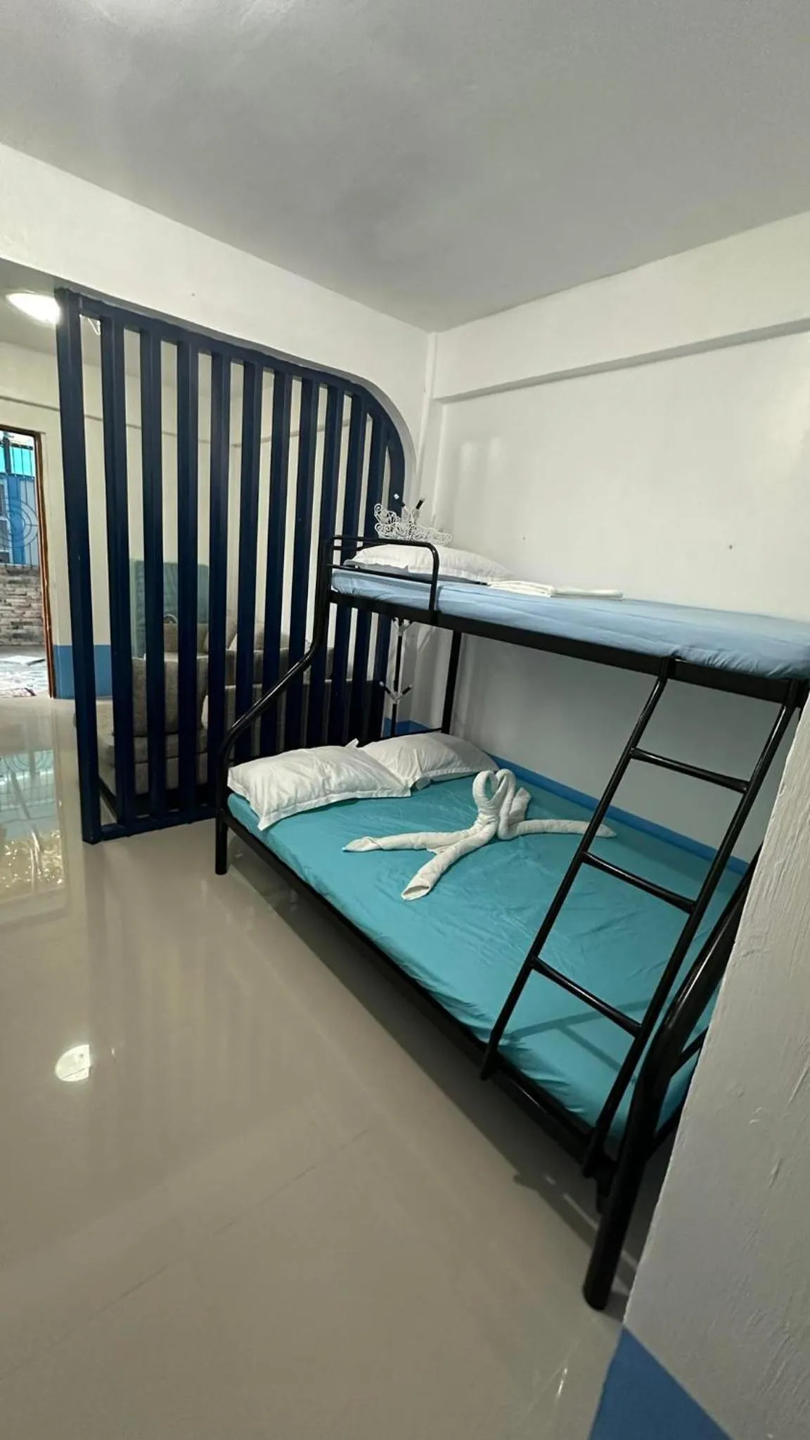 Bed in Acuaverde Beach Resort & Hotel Inc.