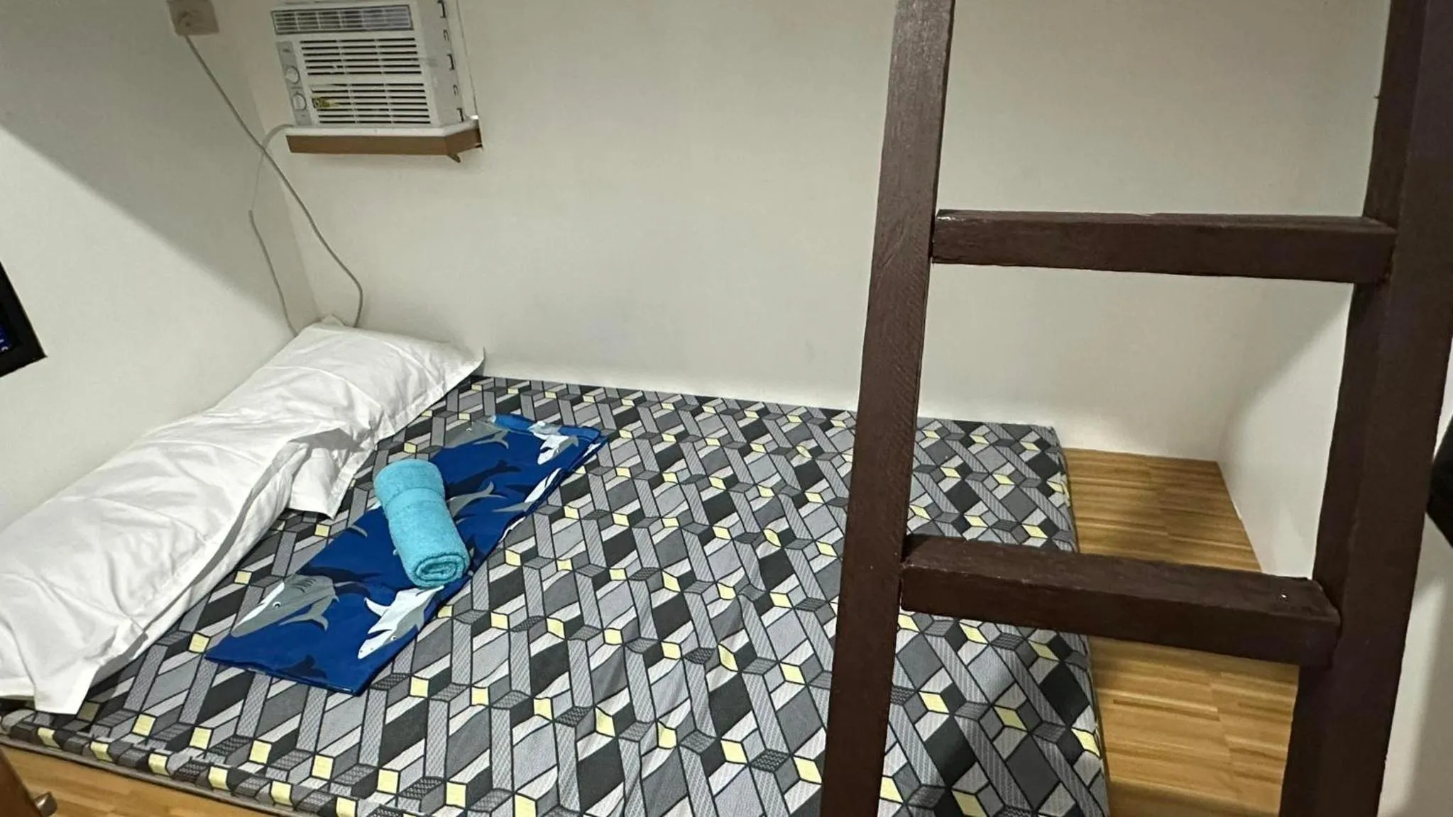 Bed in Acuaverde Beach Resort & Hotel Inc.